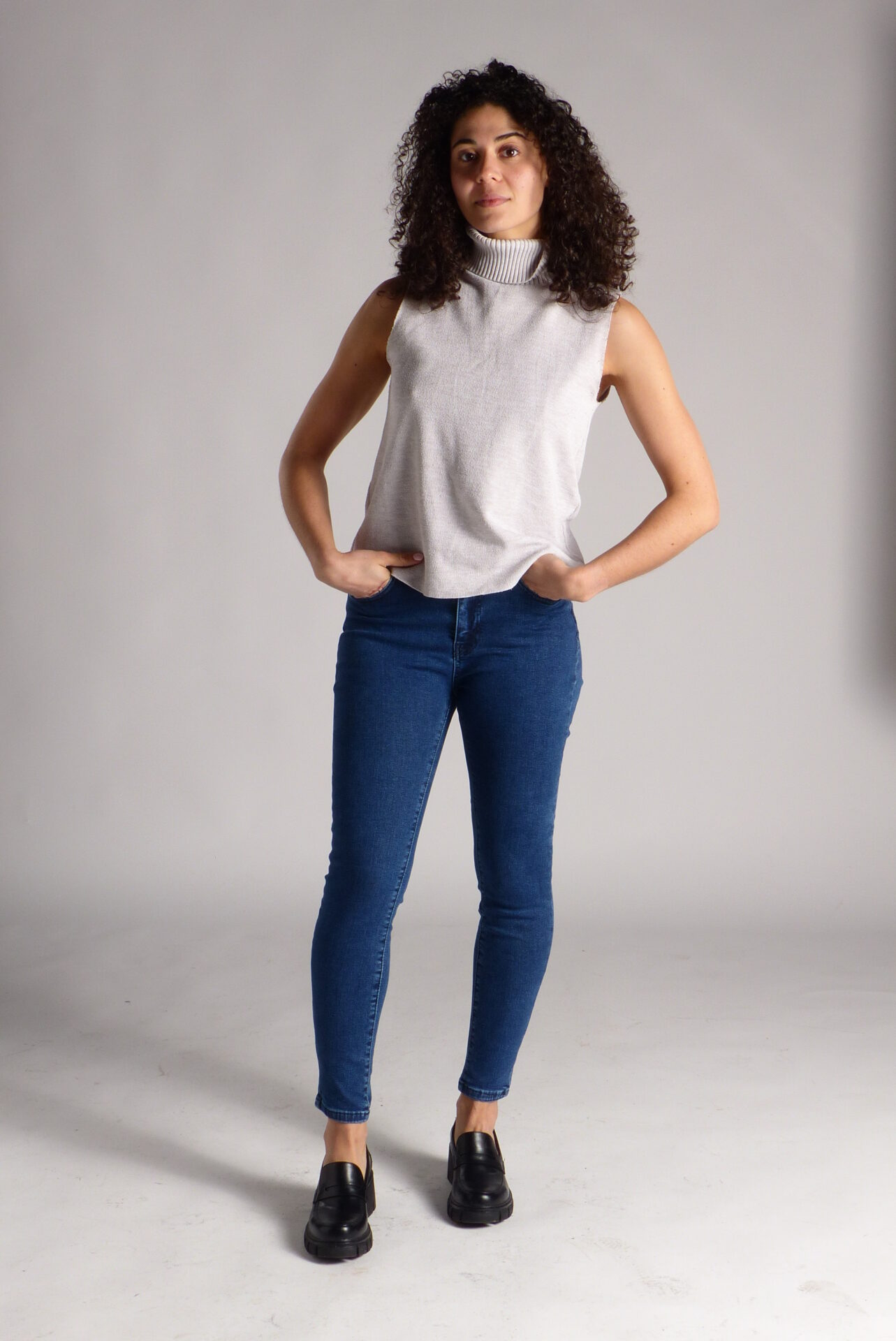 AA Spontané Skinny Ultra Confortable jean bleu foncé stretch