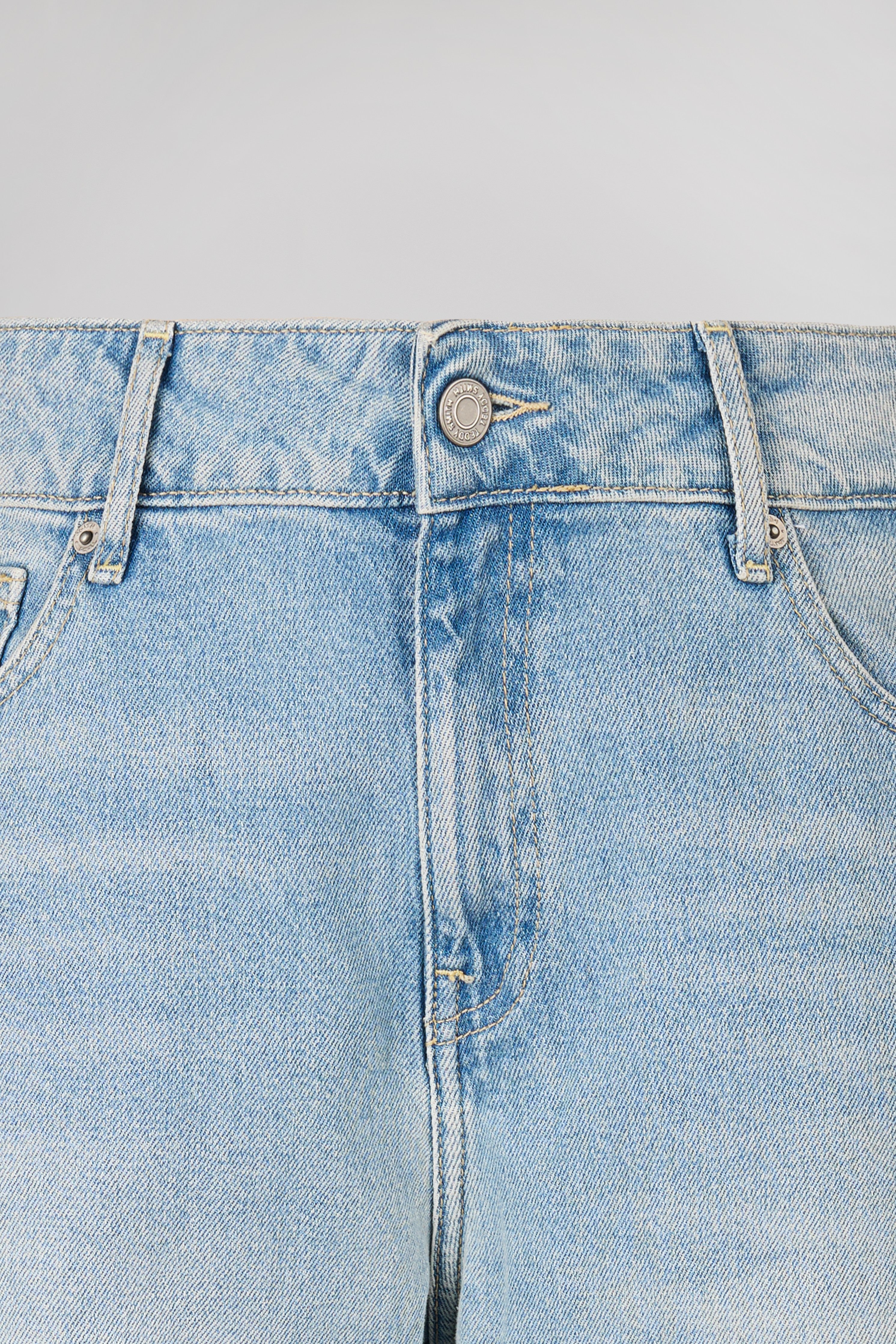 Teddy Smith Tomboy jean droit indigo clair taille basse