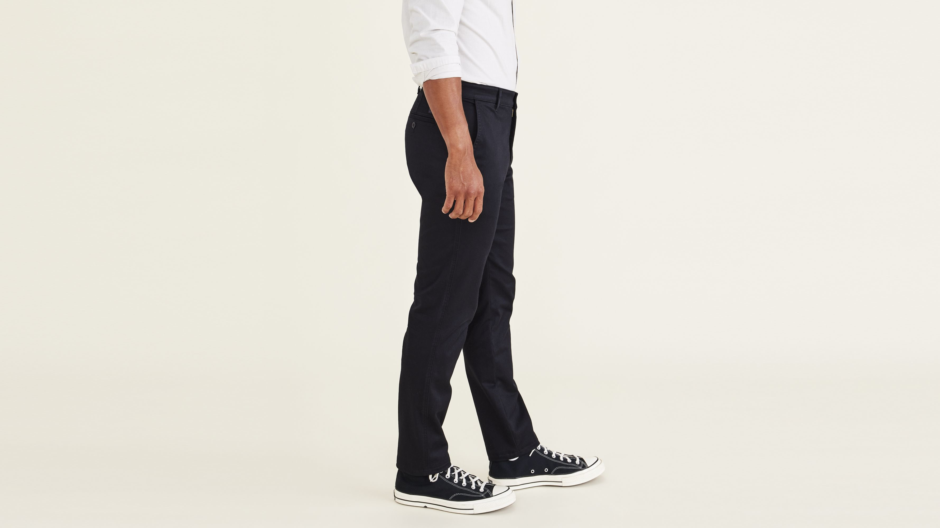 Dockers Original Slim Fit pantalon chino noir coton stretch
