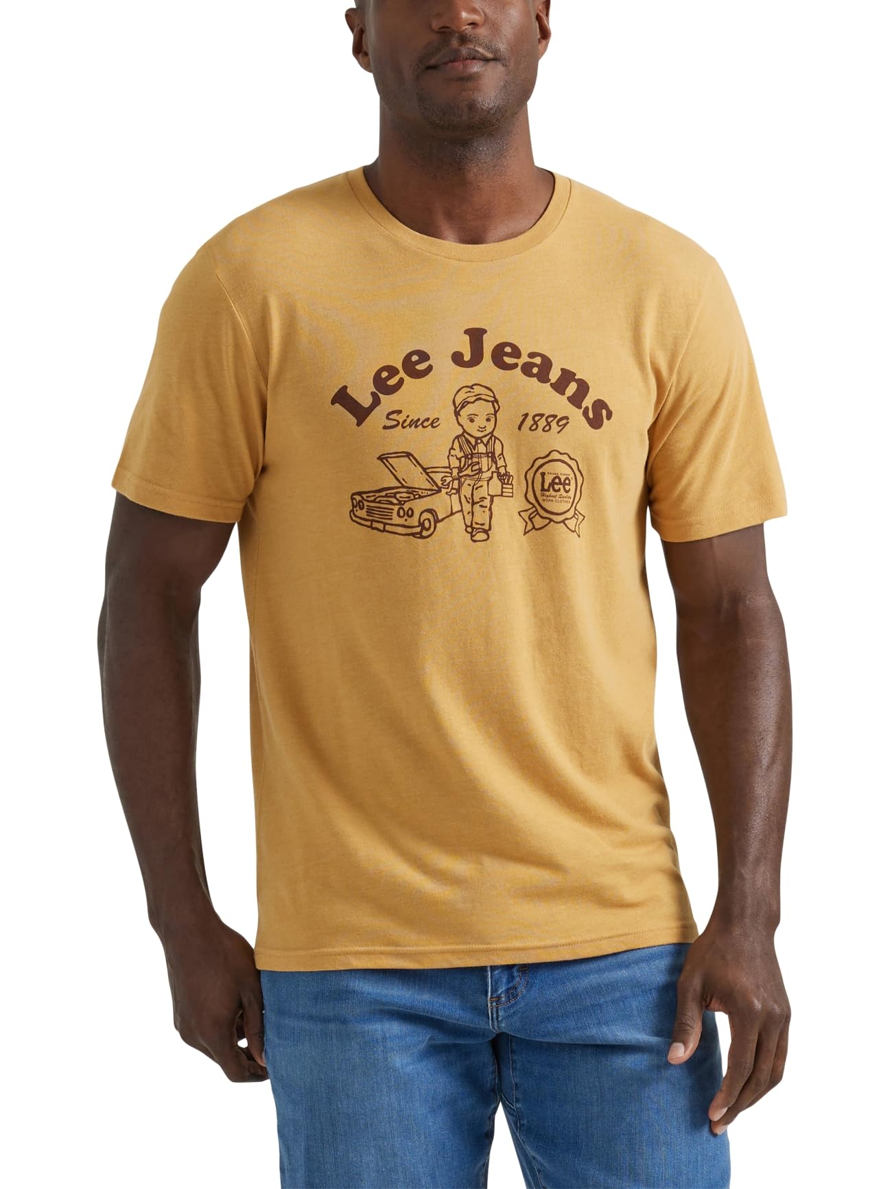 Lee Graphique T-shirt homme manches courtes coton