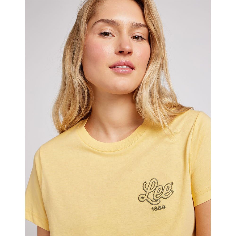 Lee Small Logo Tee t-shirt femme L col rond