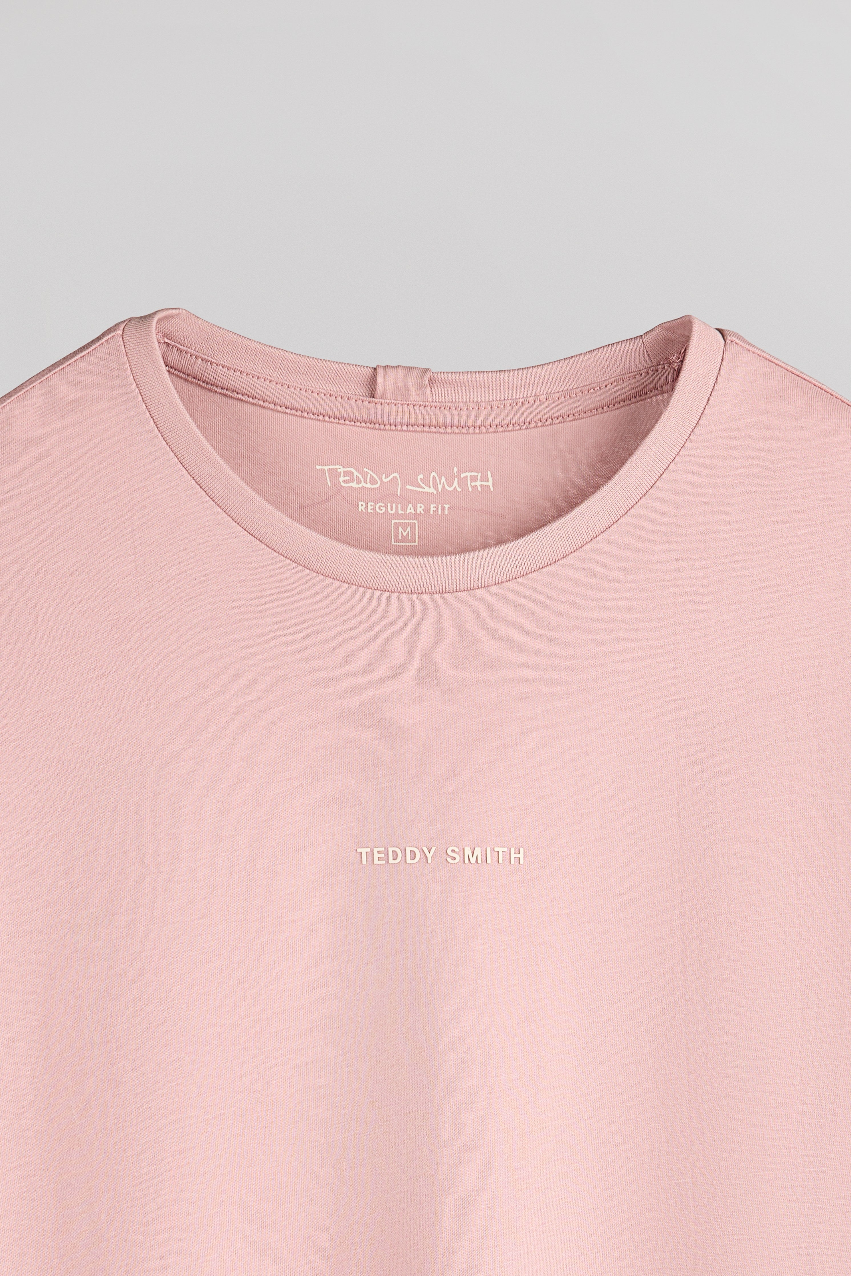 Teddy Smith T-Soy 2 MC t-shirt rose col rond