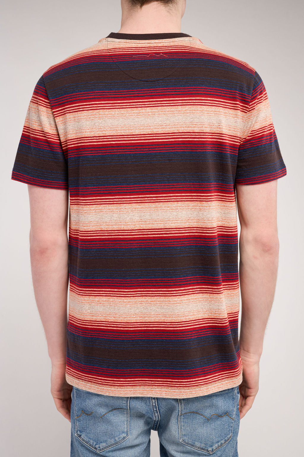 Teddy Smith T-Corey MC t-shirt homme marron foncé uni