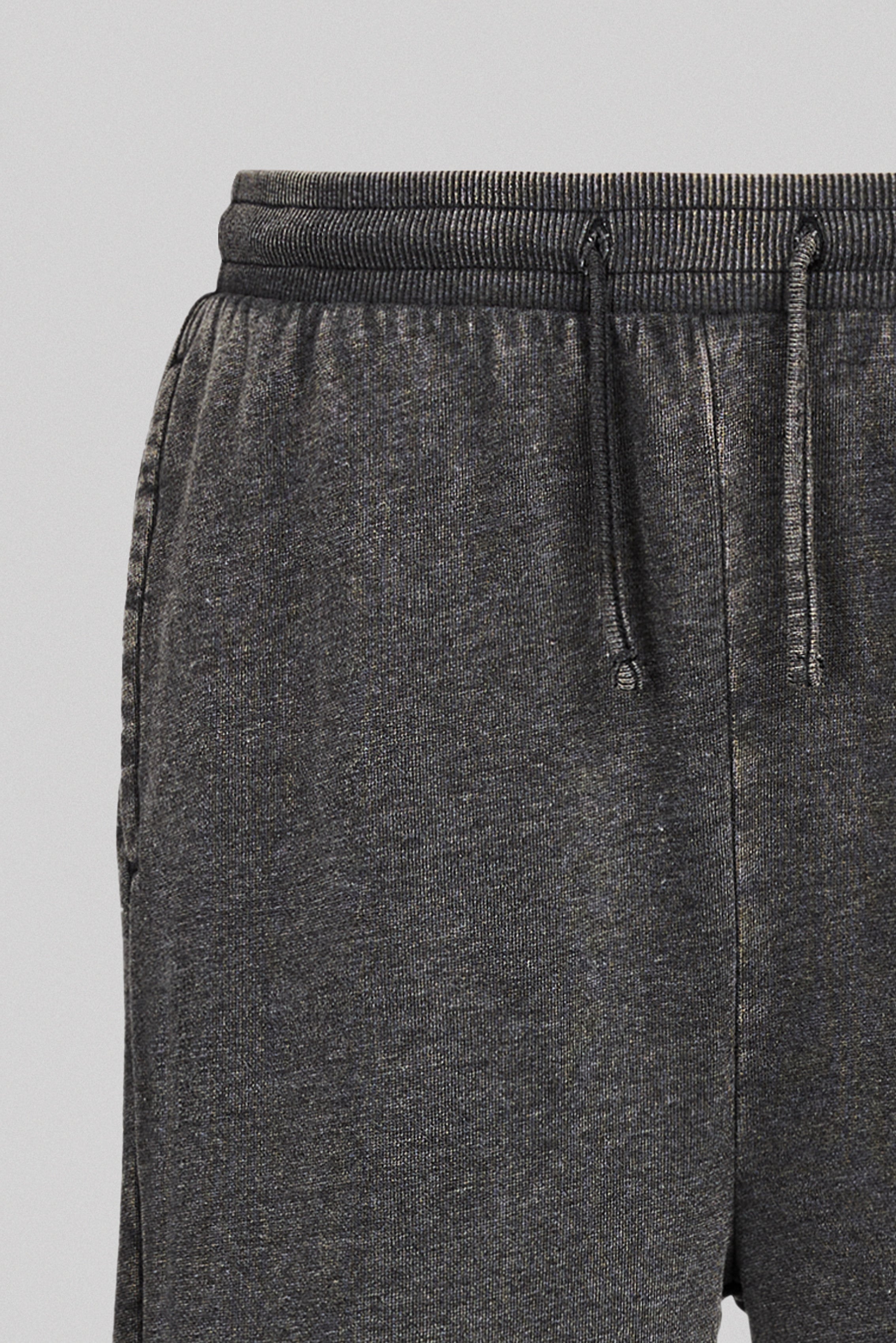 Teddy Smith P-AMS JR jogging fille noir délavé jambe large