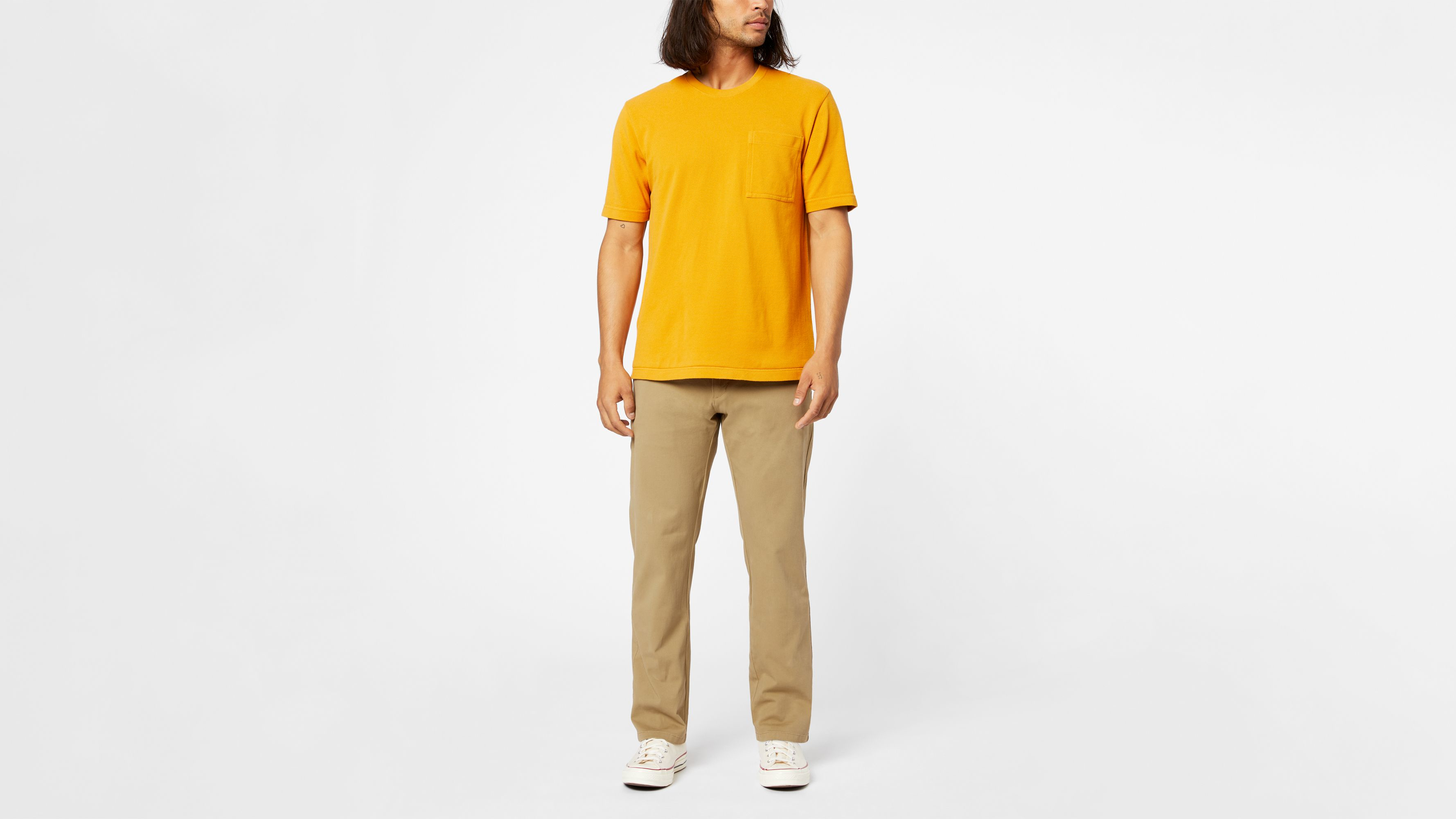 Dockers Ultimate chino homme droit kaki 360 Flex