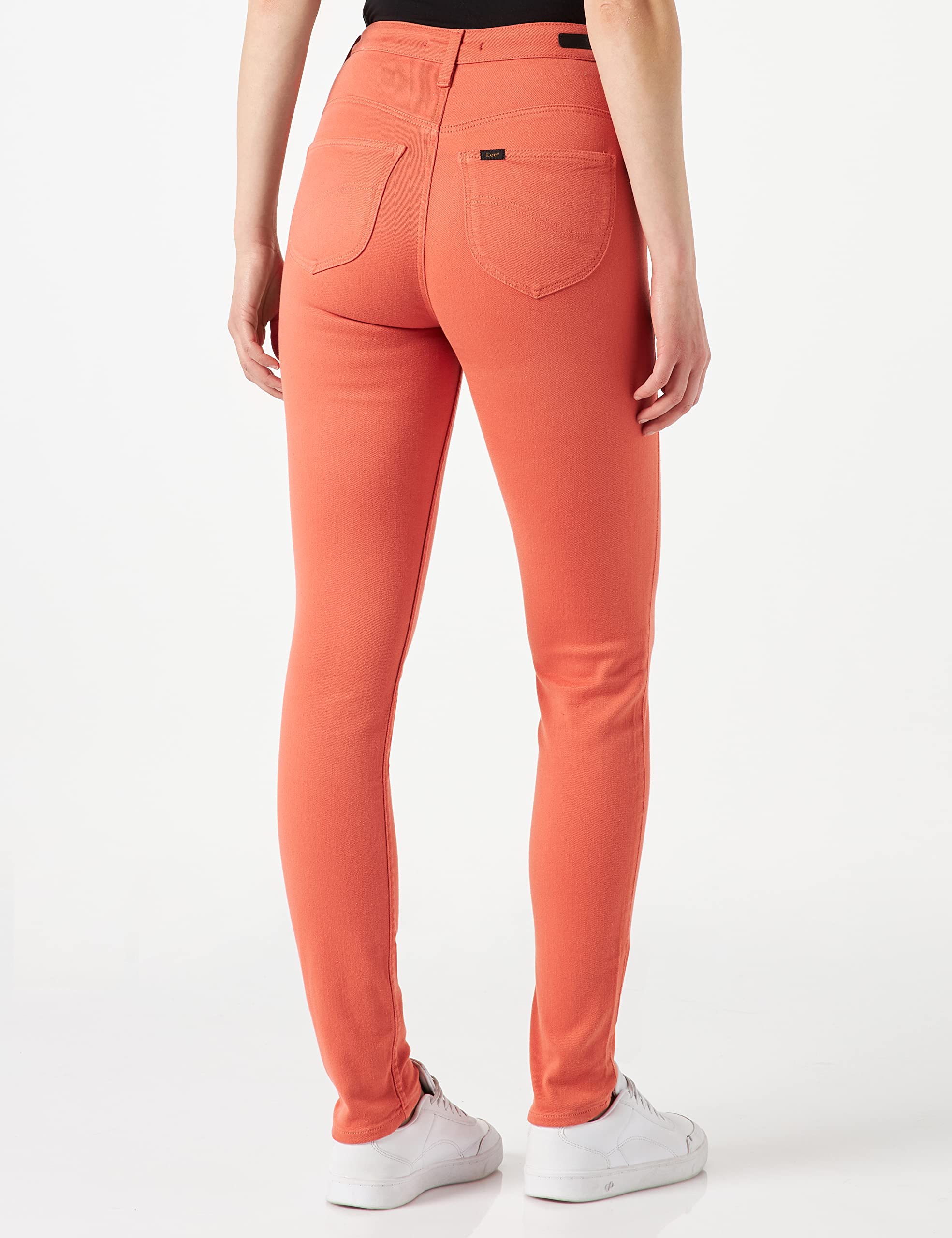 Lee Scarlett Body Optix jean skinny rouge paprika 27/31