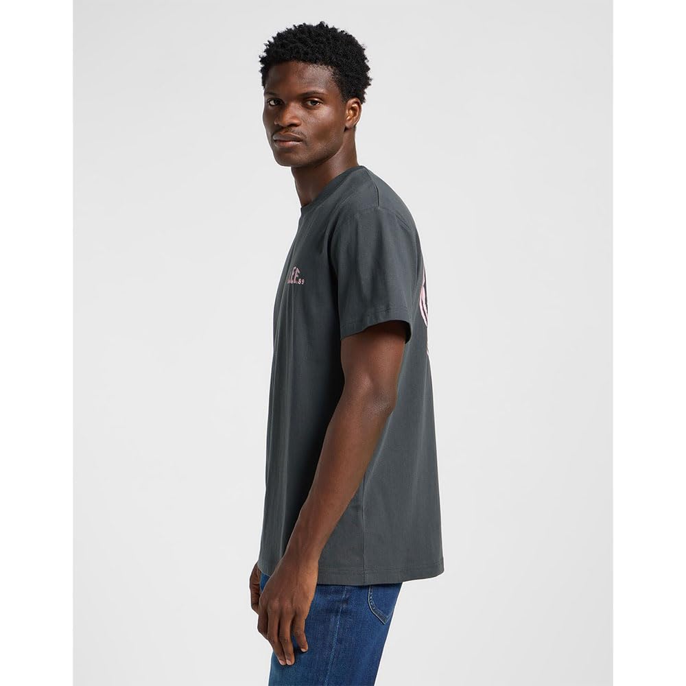 Lee Regular Logo Tee t-shirt homme noir coupe regular