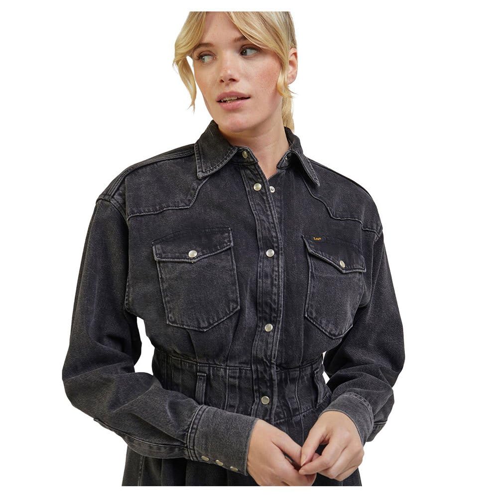 Lee Western Dress robe femme bleu port quotidien