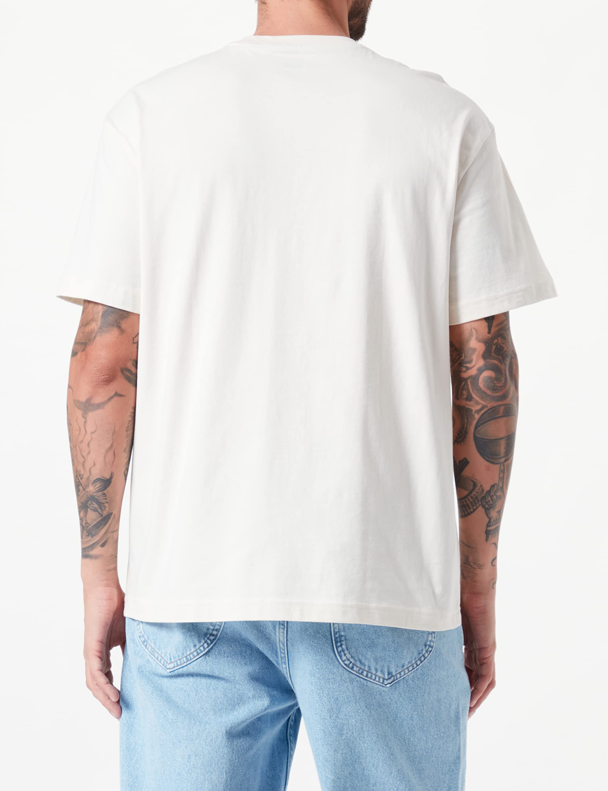 Lee Poche Ample t-shirt homme XXL écru