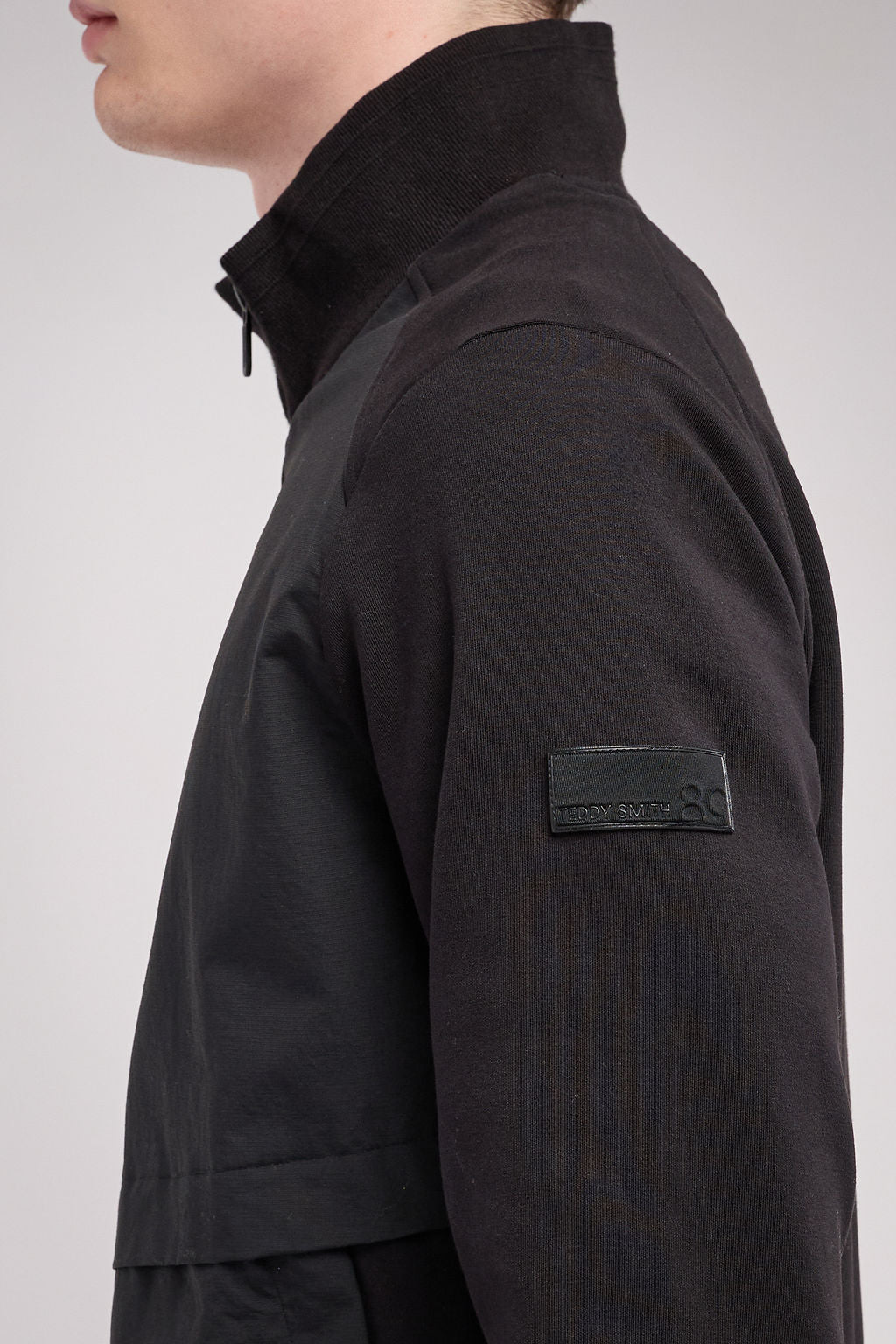 Teddy Smith G-Sabin Zip gilet sweat noir homme