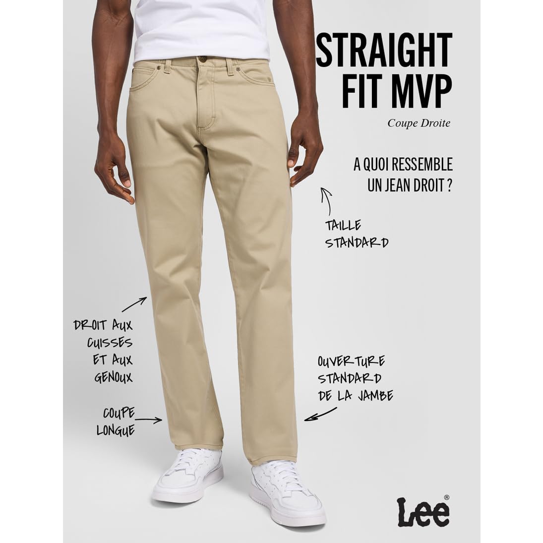 Lee Bolton Extreme Motion jean homme regular