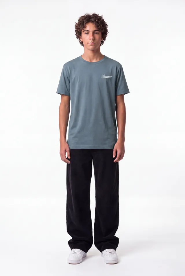 Teddy Smith T-Company t-shirt garçon gris météore