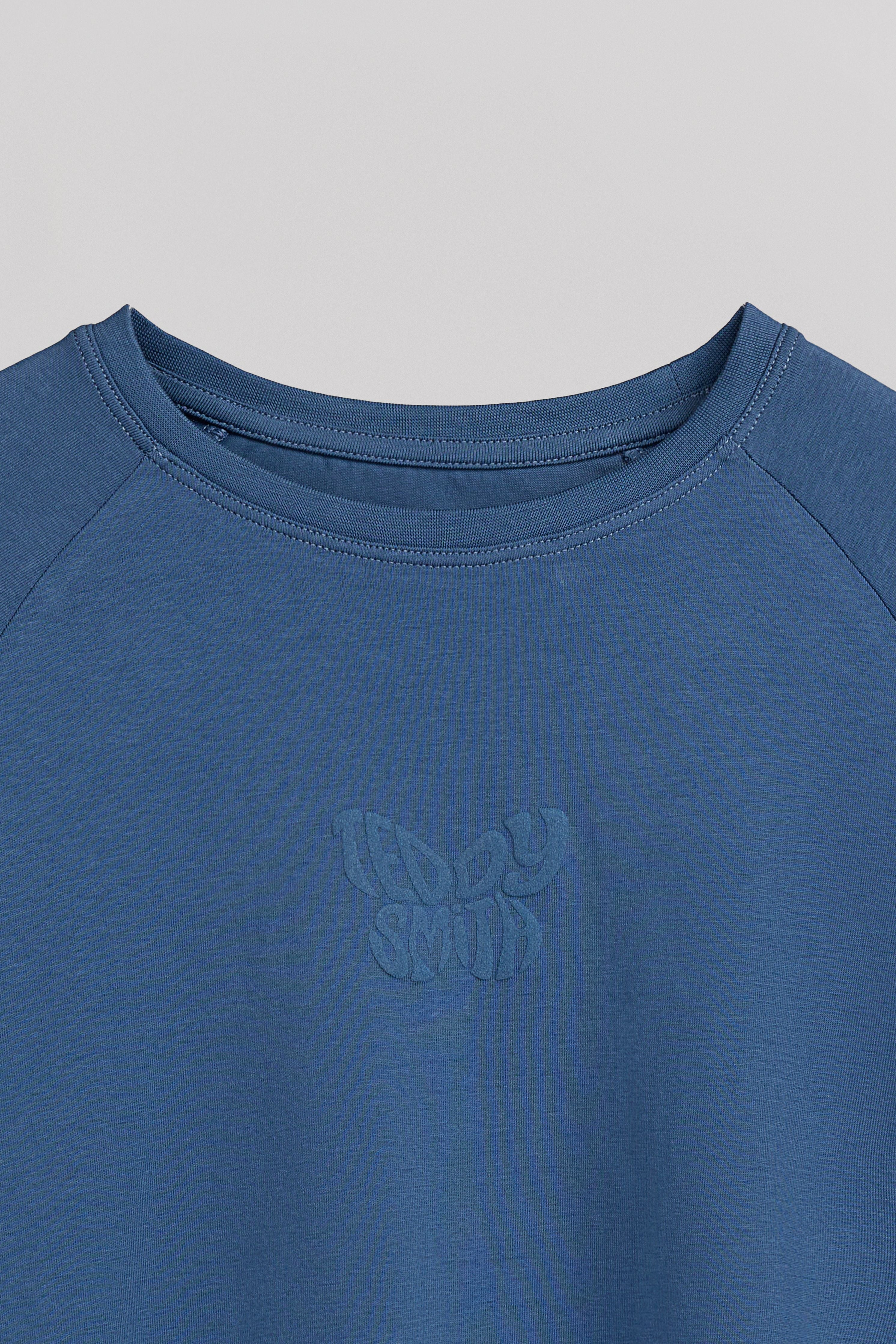 Teddy Smith T-Ody ML JR t-shirt indigo fille manches longues