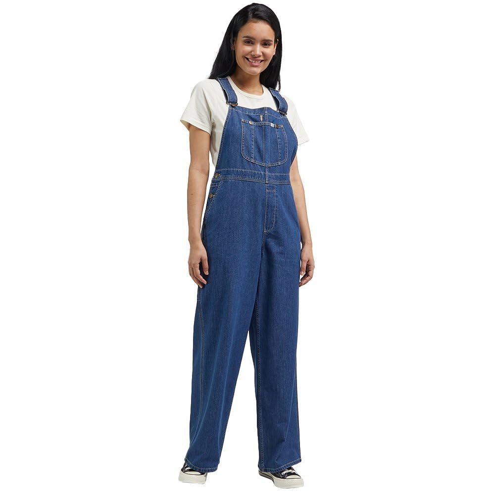 Lee Loose Bib salopette femme XS denim One Mid