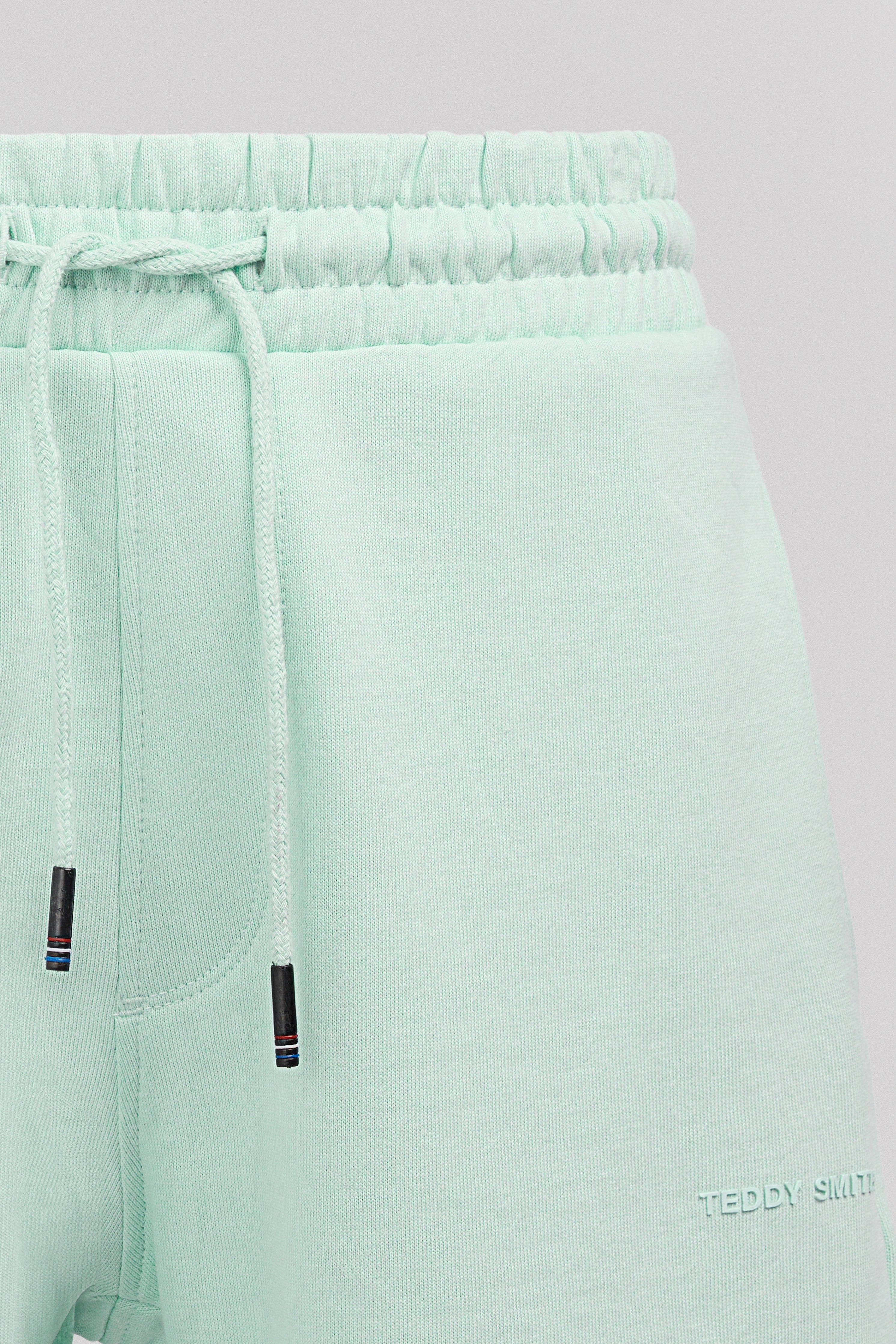 Teddy Smith S-Narky SH short molleton vert menthol