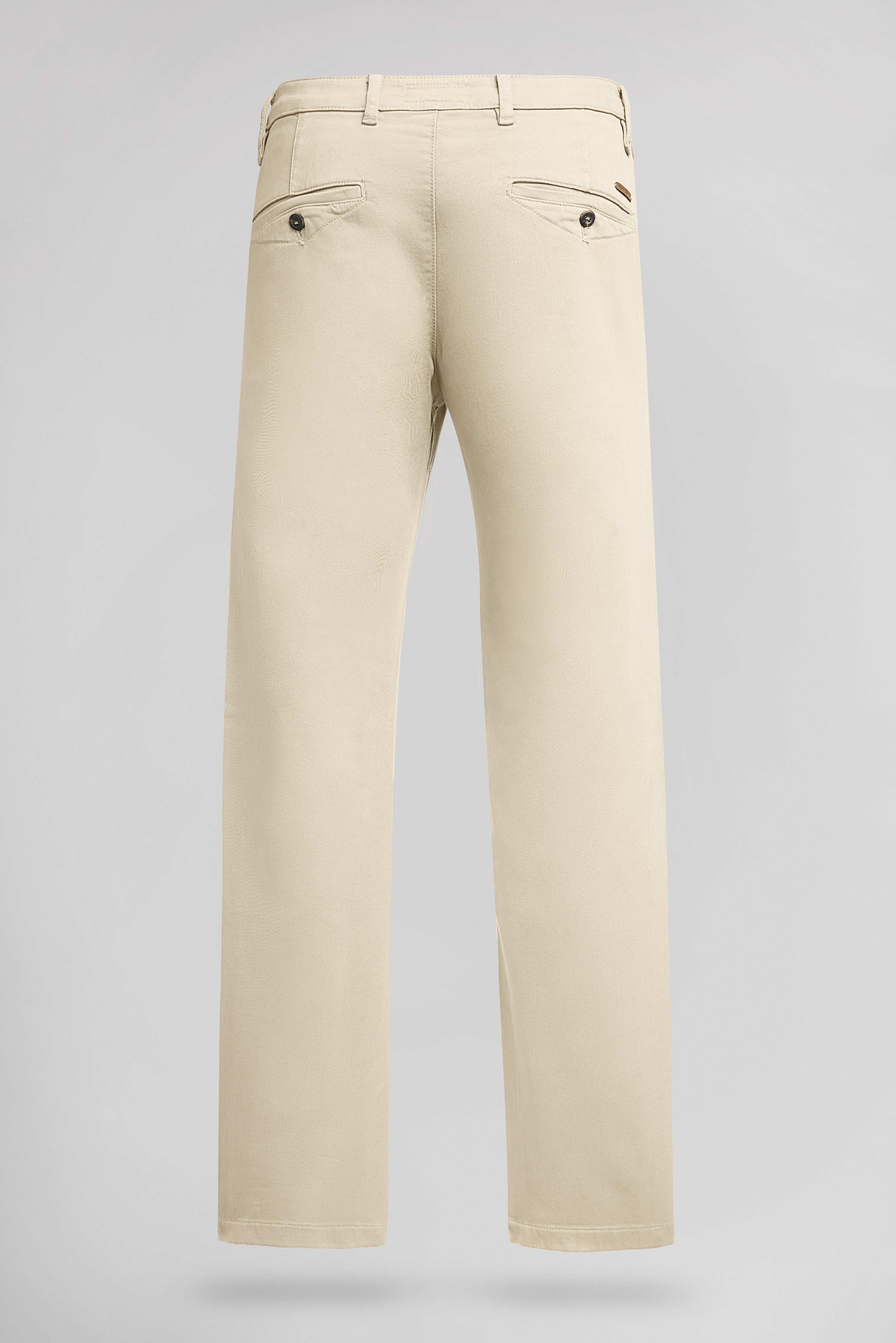 Teddy Smith Pallas Chino SW pantalon slim cream stretch
