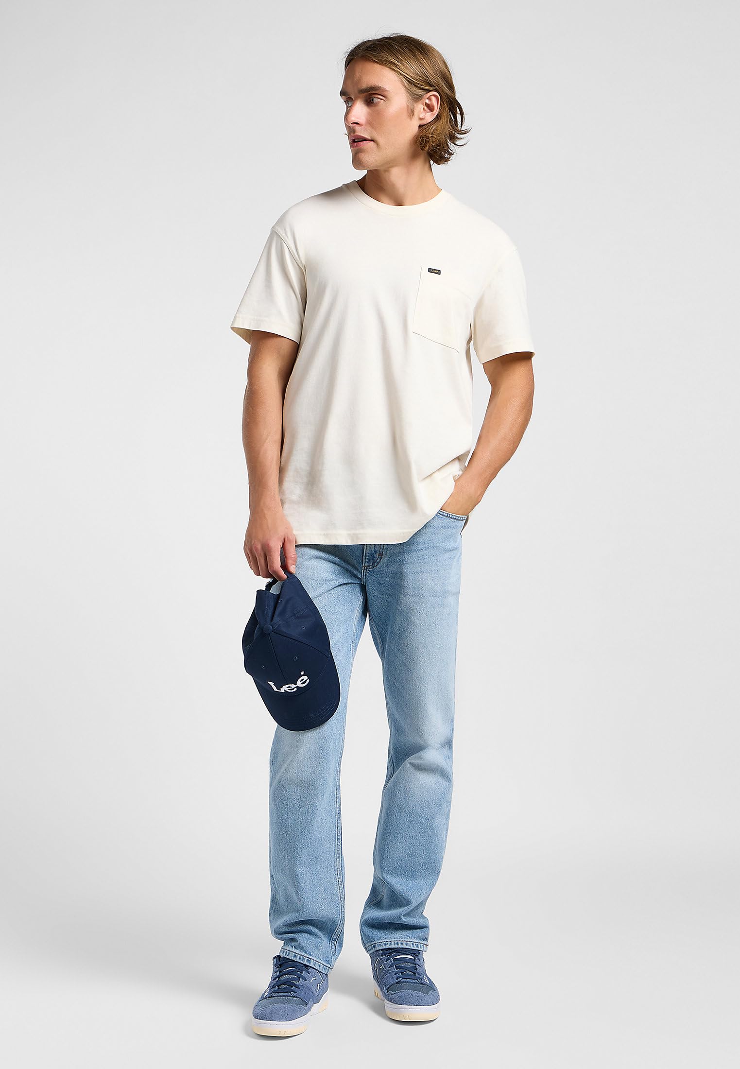 Lee West jean homme 36W/34L coupe droite toile denim