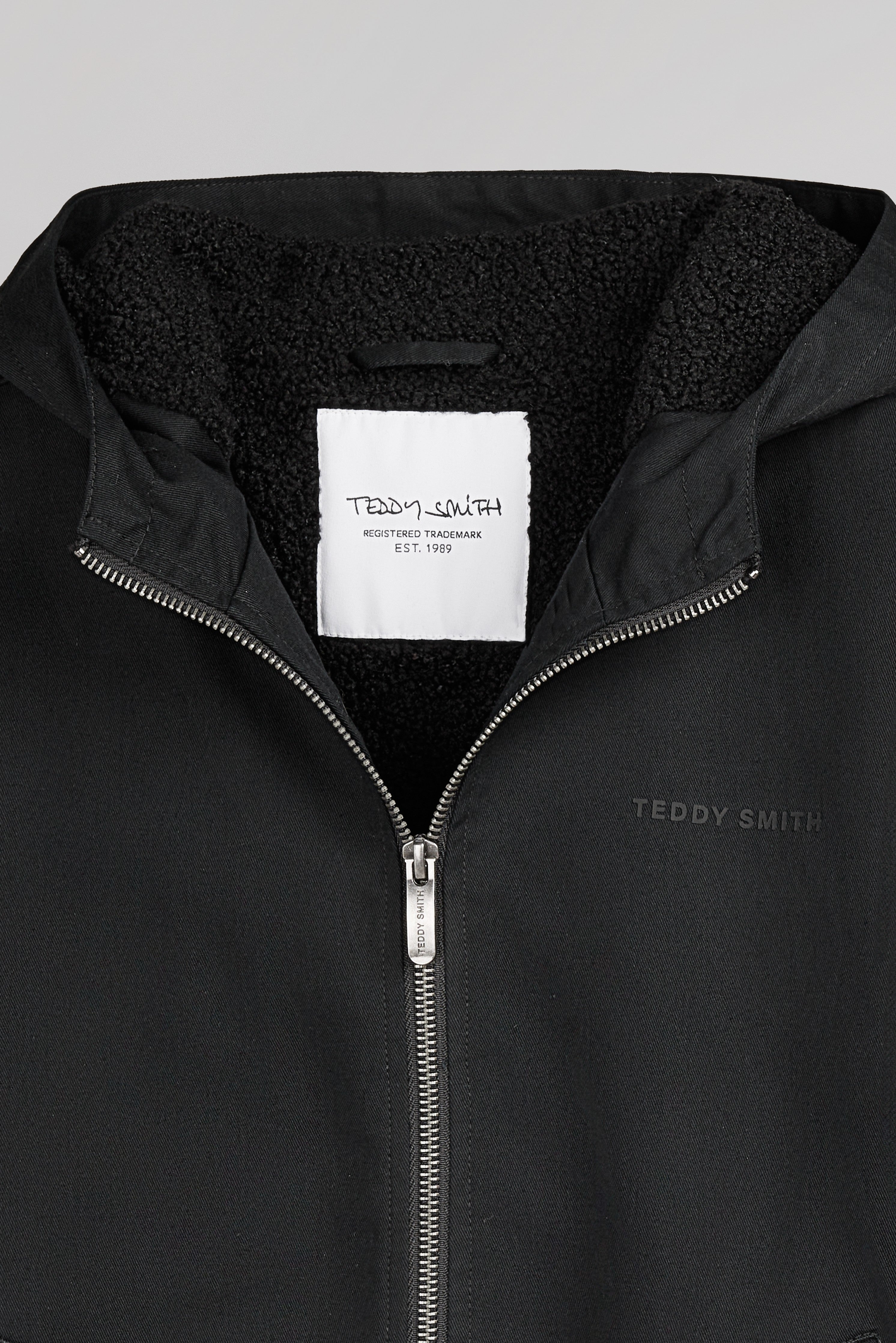 Teddy Smith B-Sanson Hood Jr blouson noir mi-saison