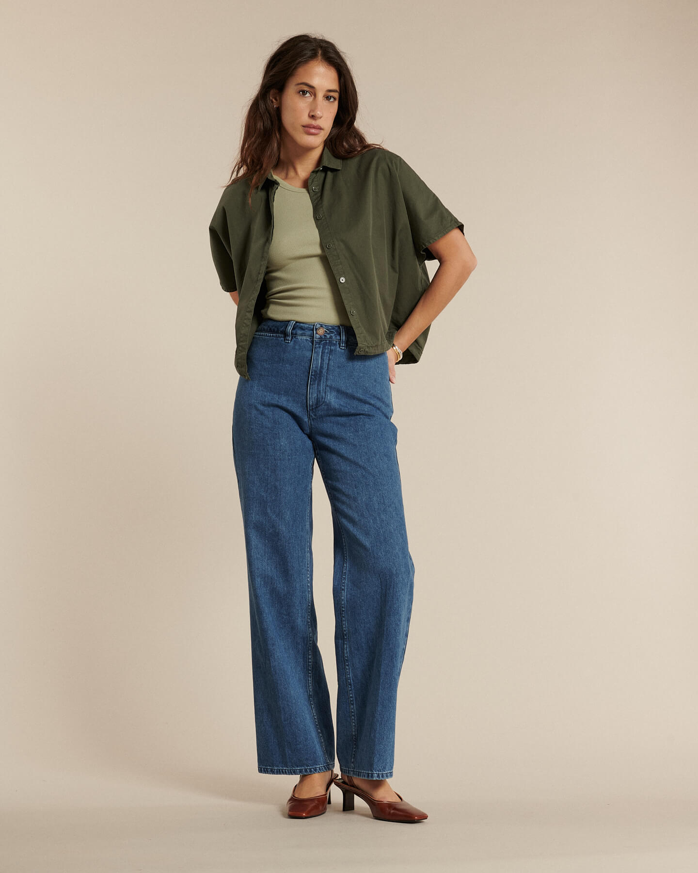 Labdip Swann IN31 Mid Blue jean large bleu moyen