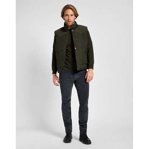 Lee Reversible Western Puffer veste homme Sable matelassée