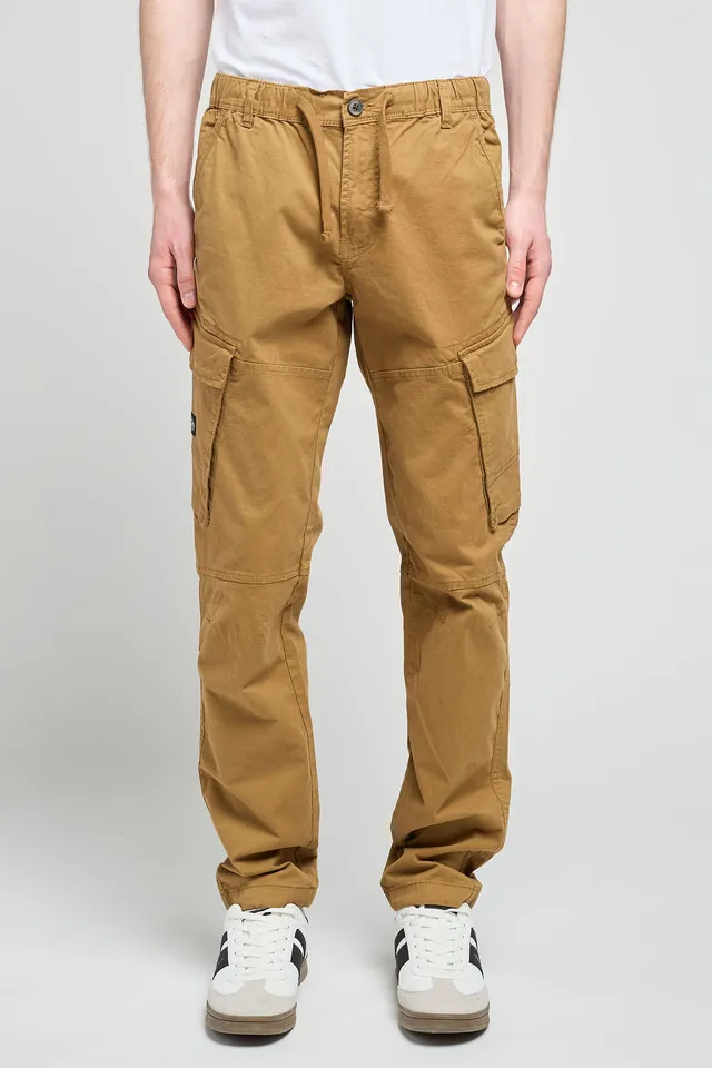 Teddy Smith P-Murray Cargo pantalon tabac relaxed