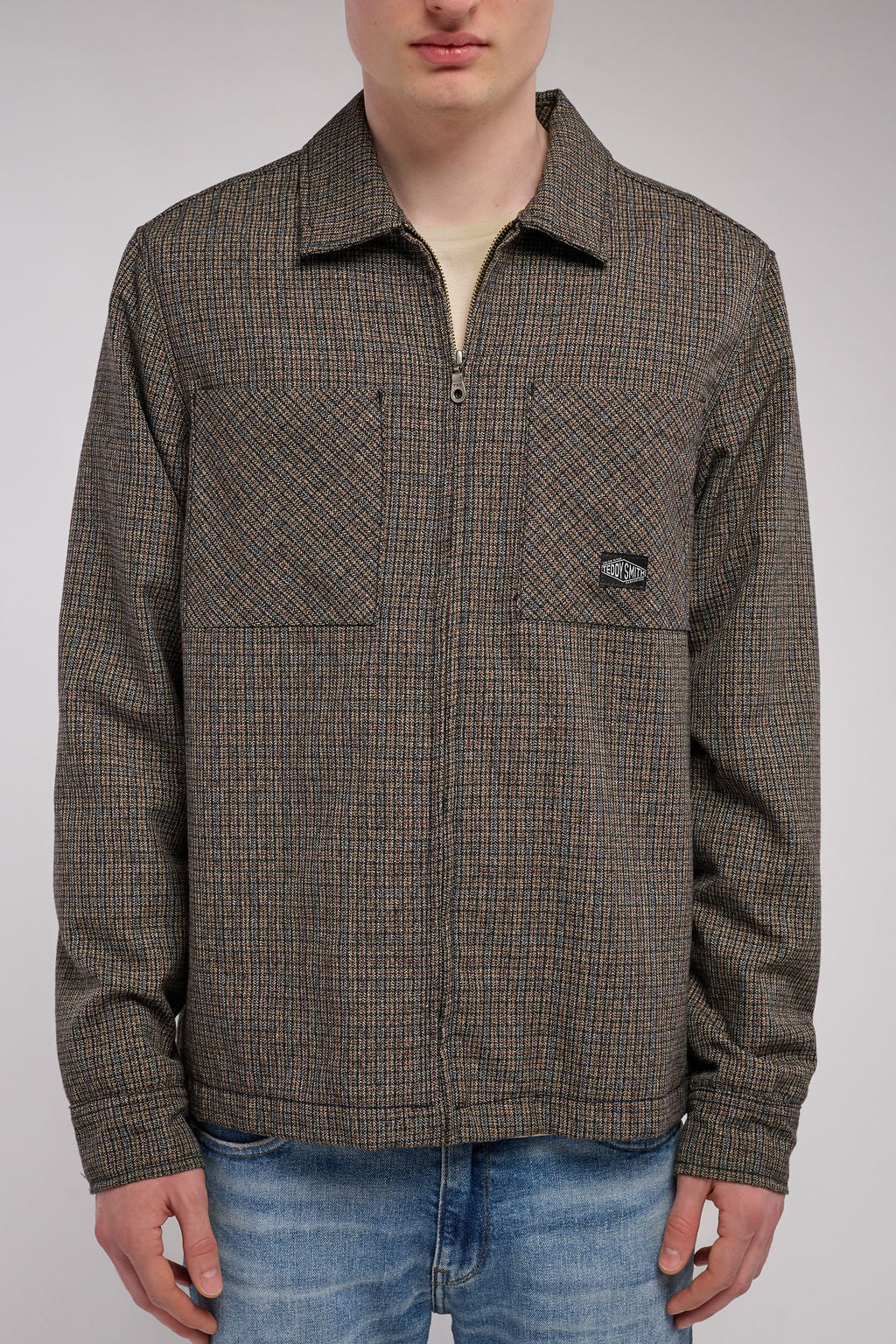 Teddy Smith C-Simon ML surchemise noisette homme