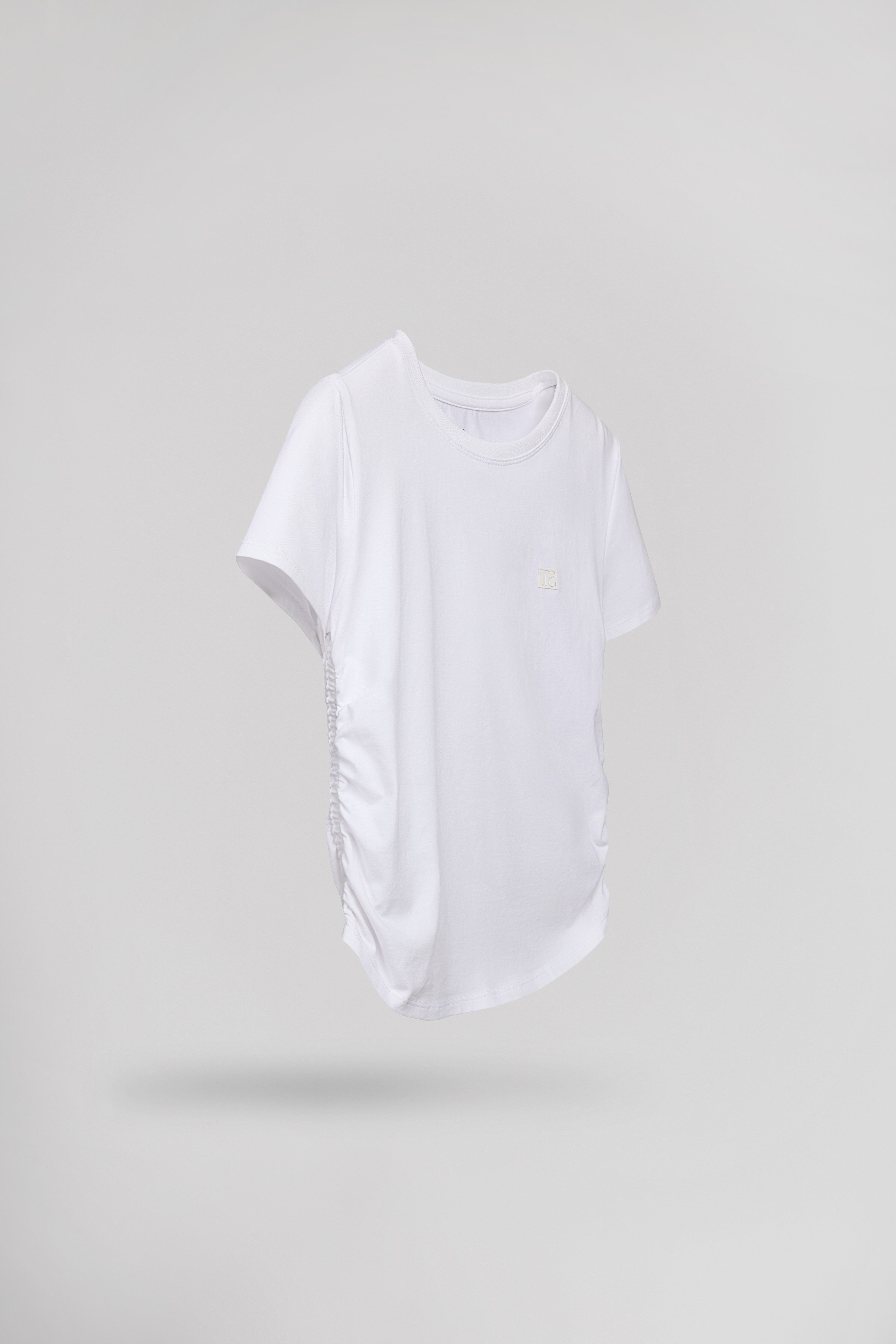 Teddy Smith T-Fronce MC Jr t-shirt fille blanc ajusté