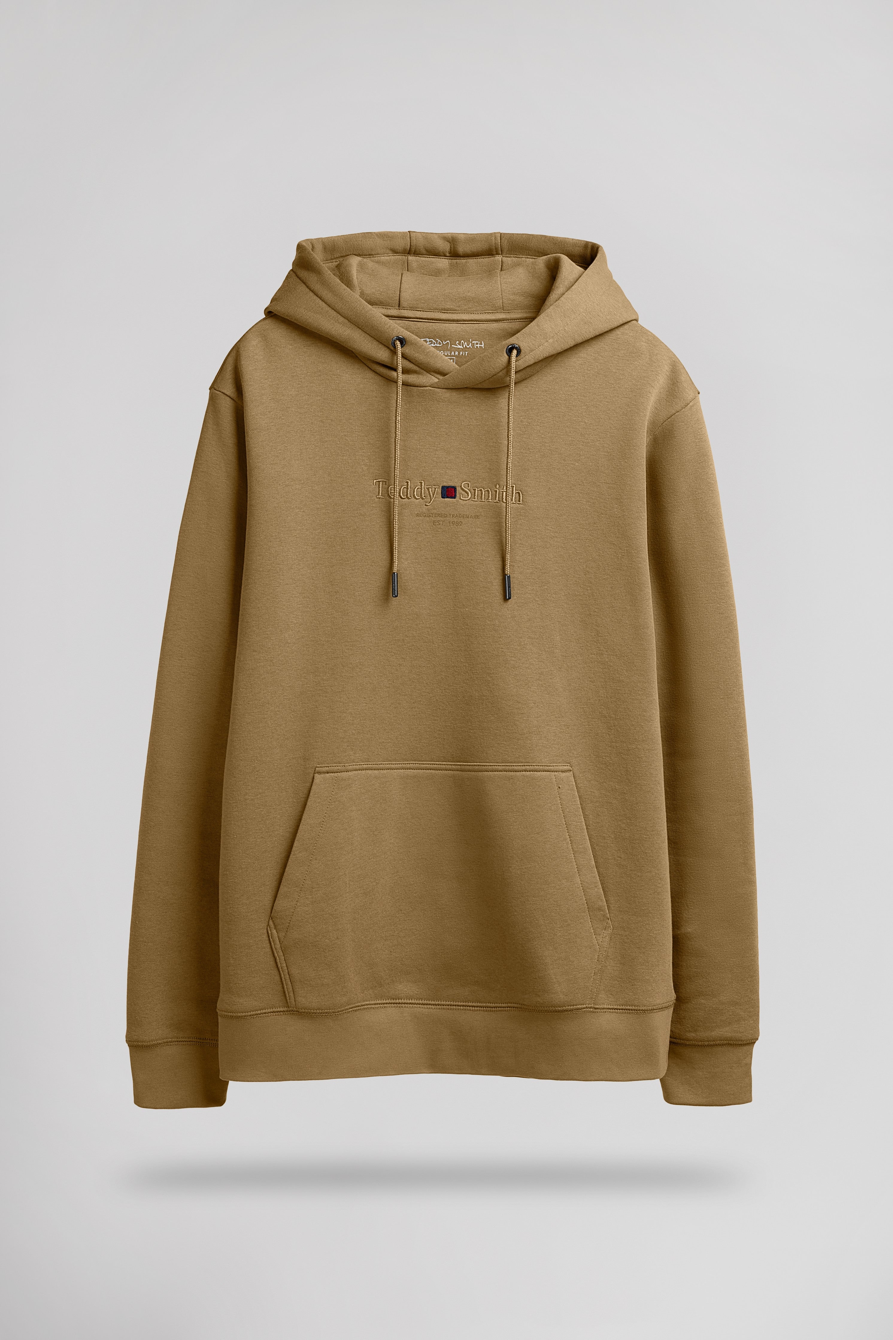 Teddy Smith S-Jim Hoody sweat capuche worker beige