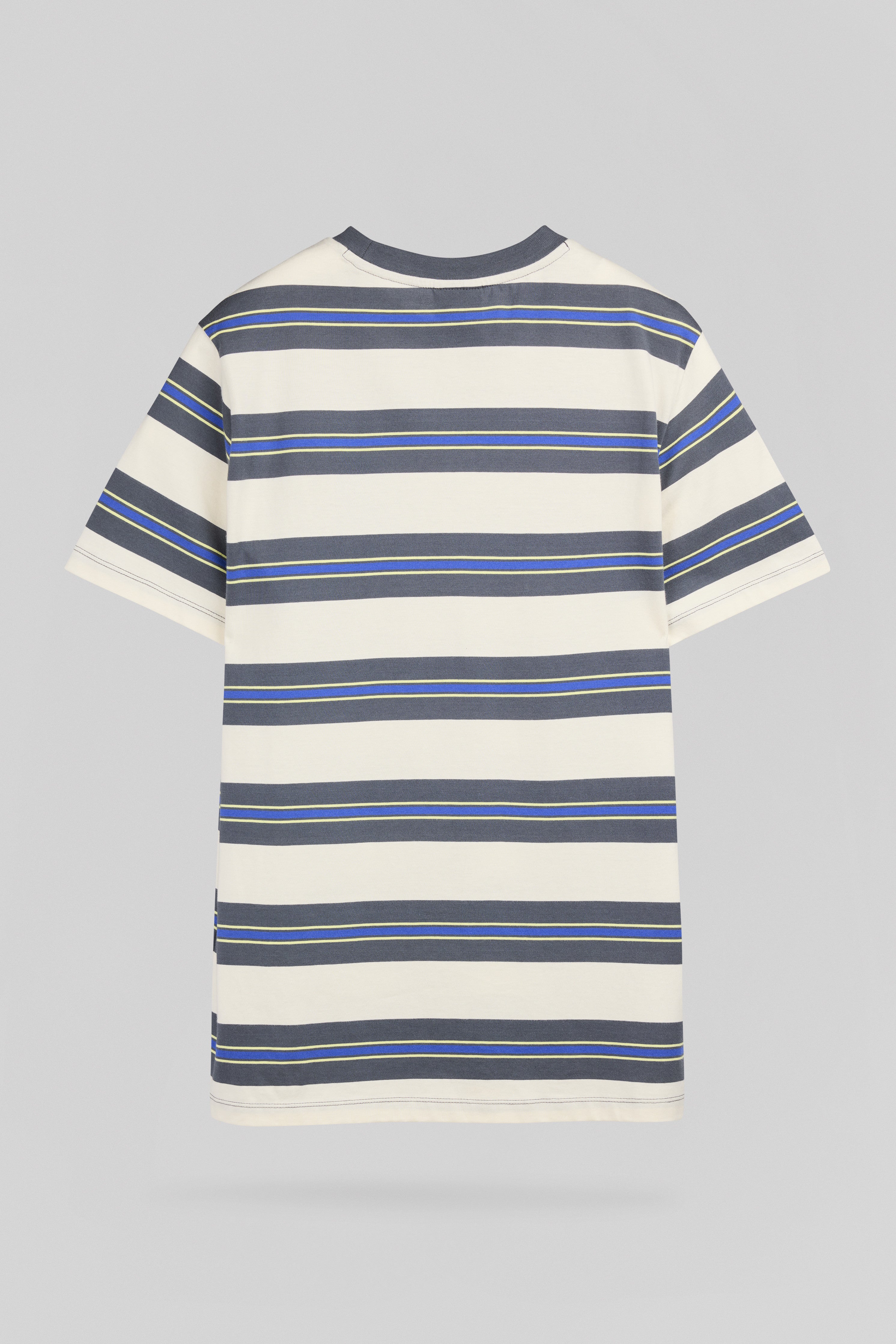 Teddy Smith T-Artuso MC t-shirt homme gris météore rayé