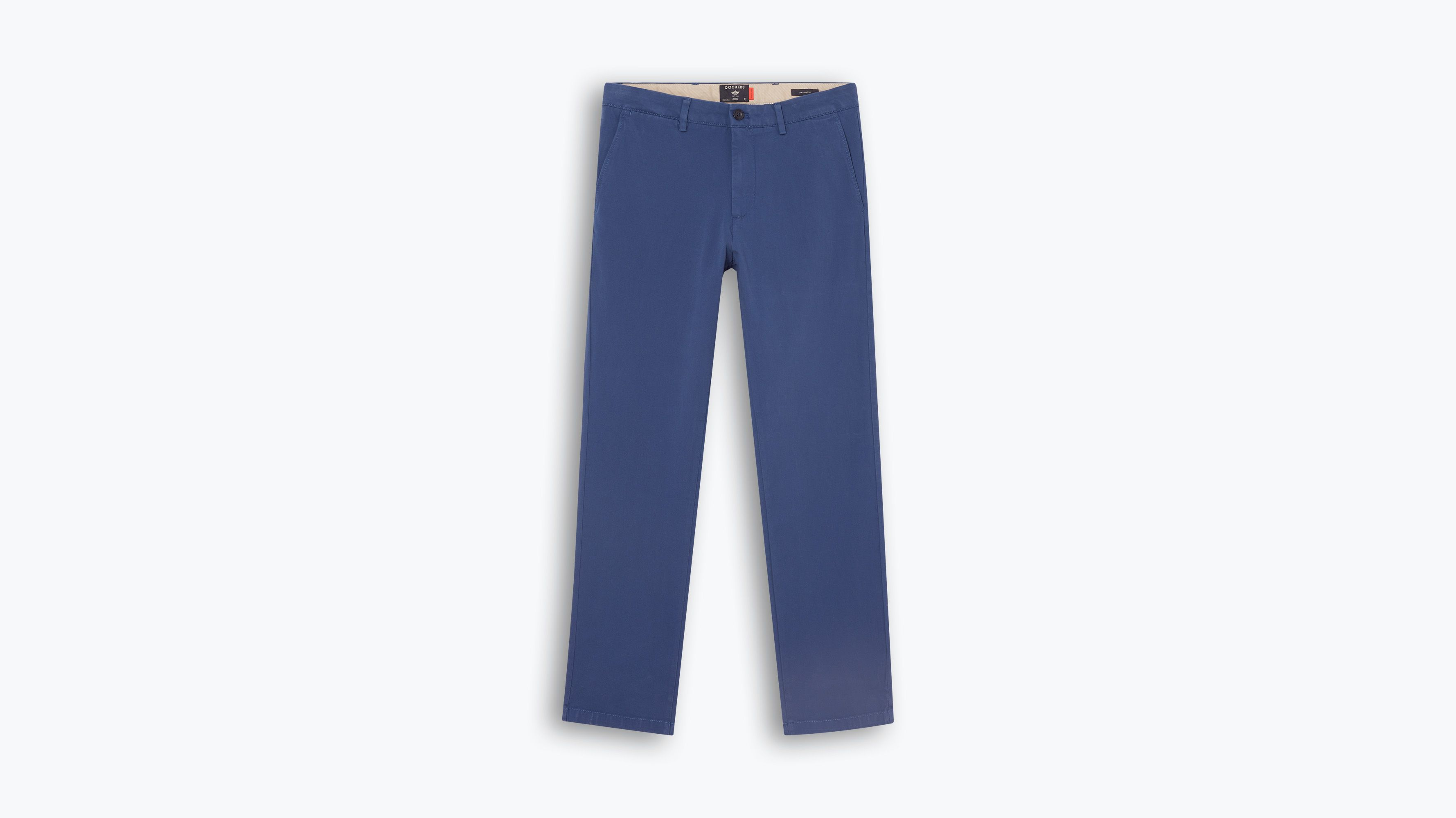 Dockers Crafted Khaki Slim Fit chino bleu ocean stretch