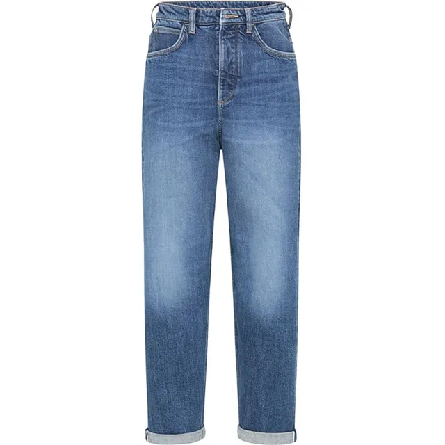 Lee Carol Button Fly Jean boyfriend femme Stone Esme