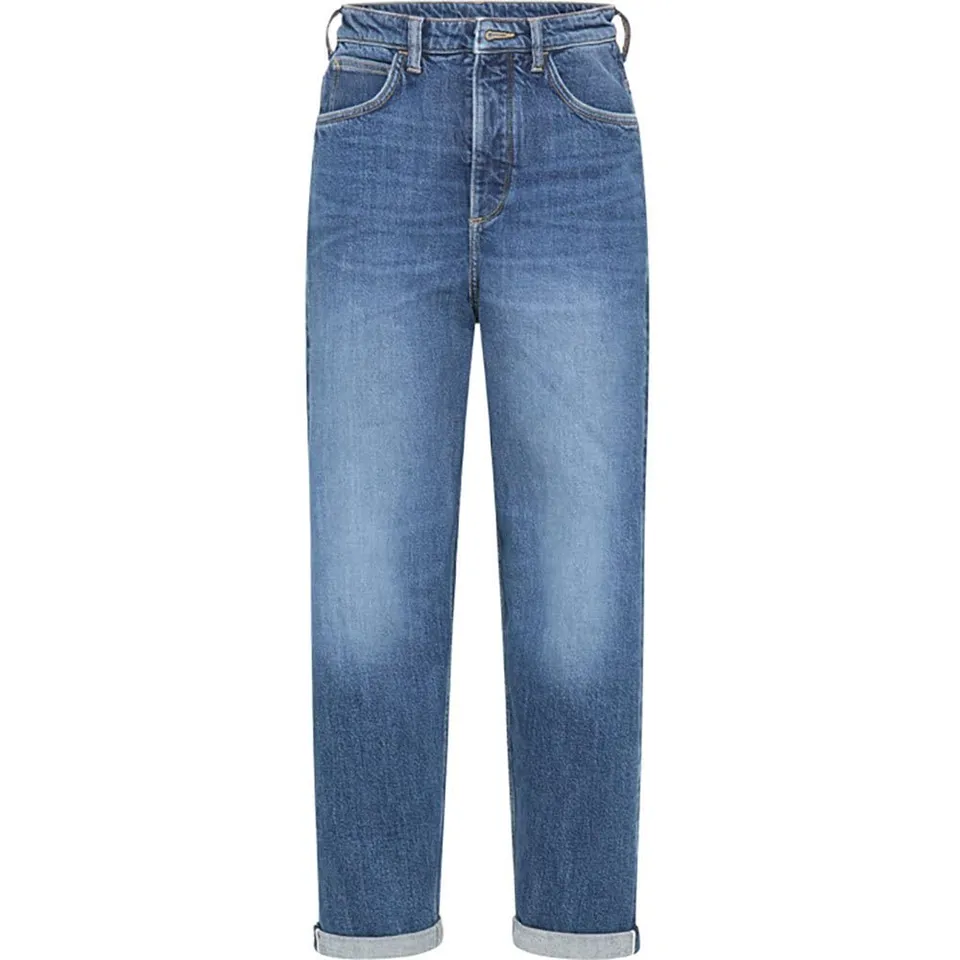 Lee Carol Button Fly Jean boyfriend femme Stone Esme