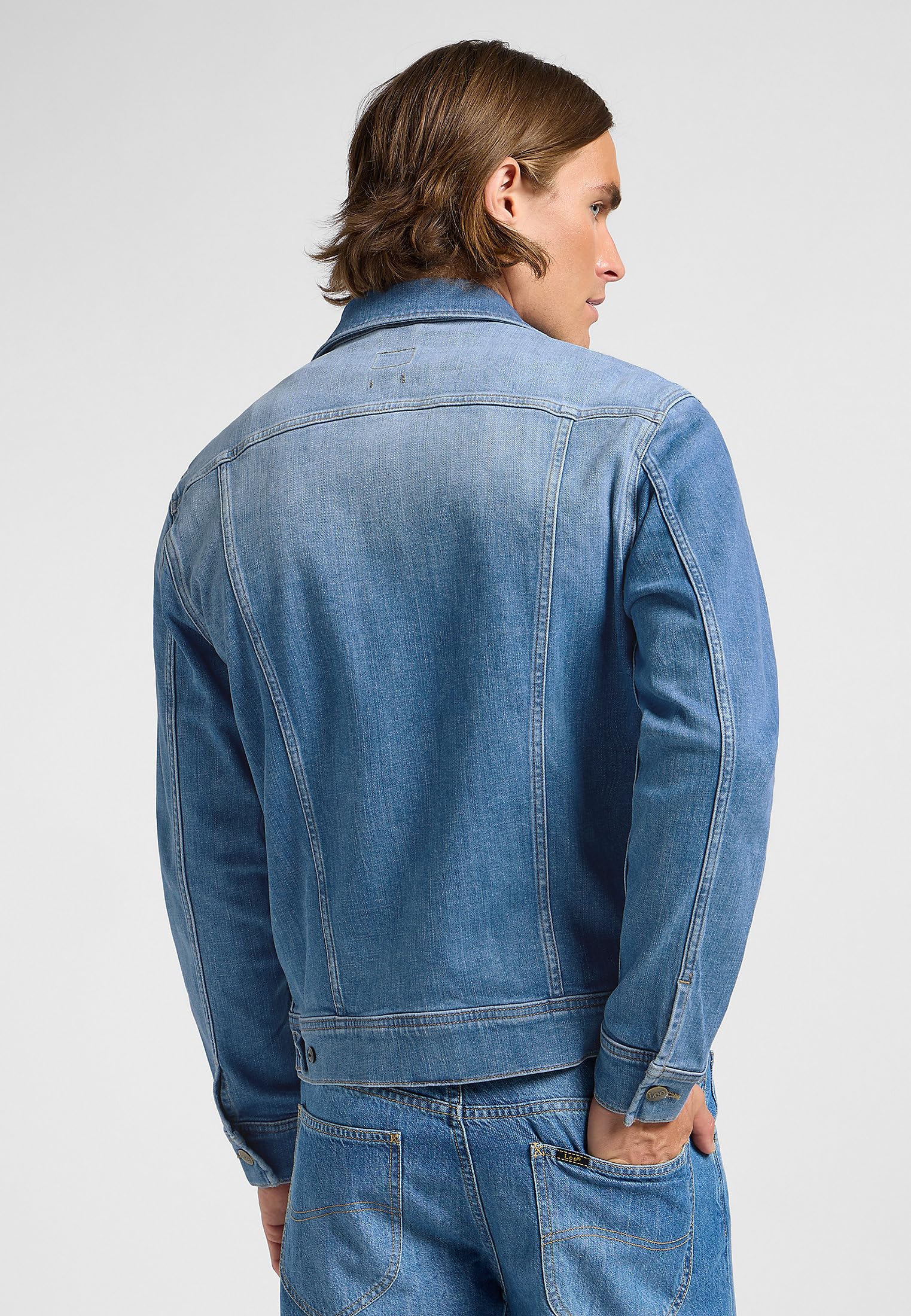 Lee Rider veste jean Indigo Usé coupe regular