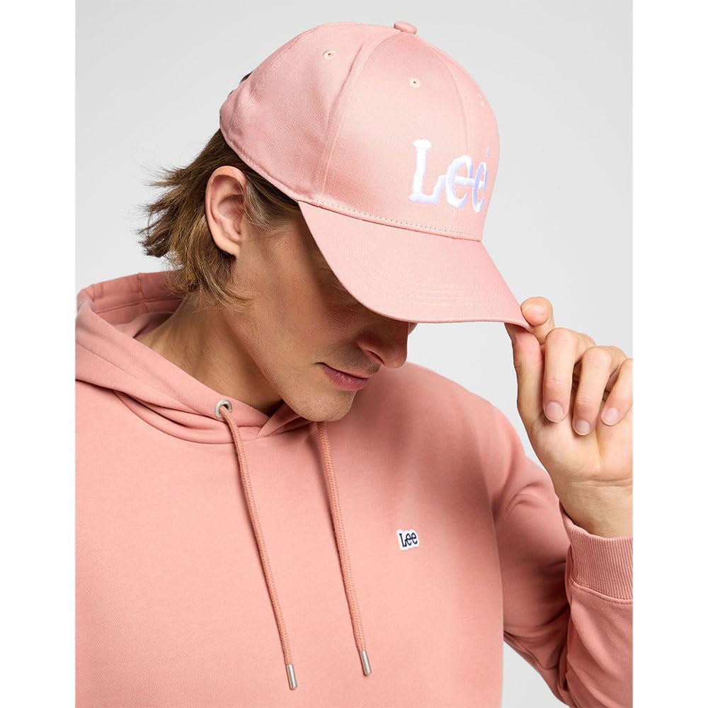 Lee Core Cap casquette rose coton
