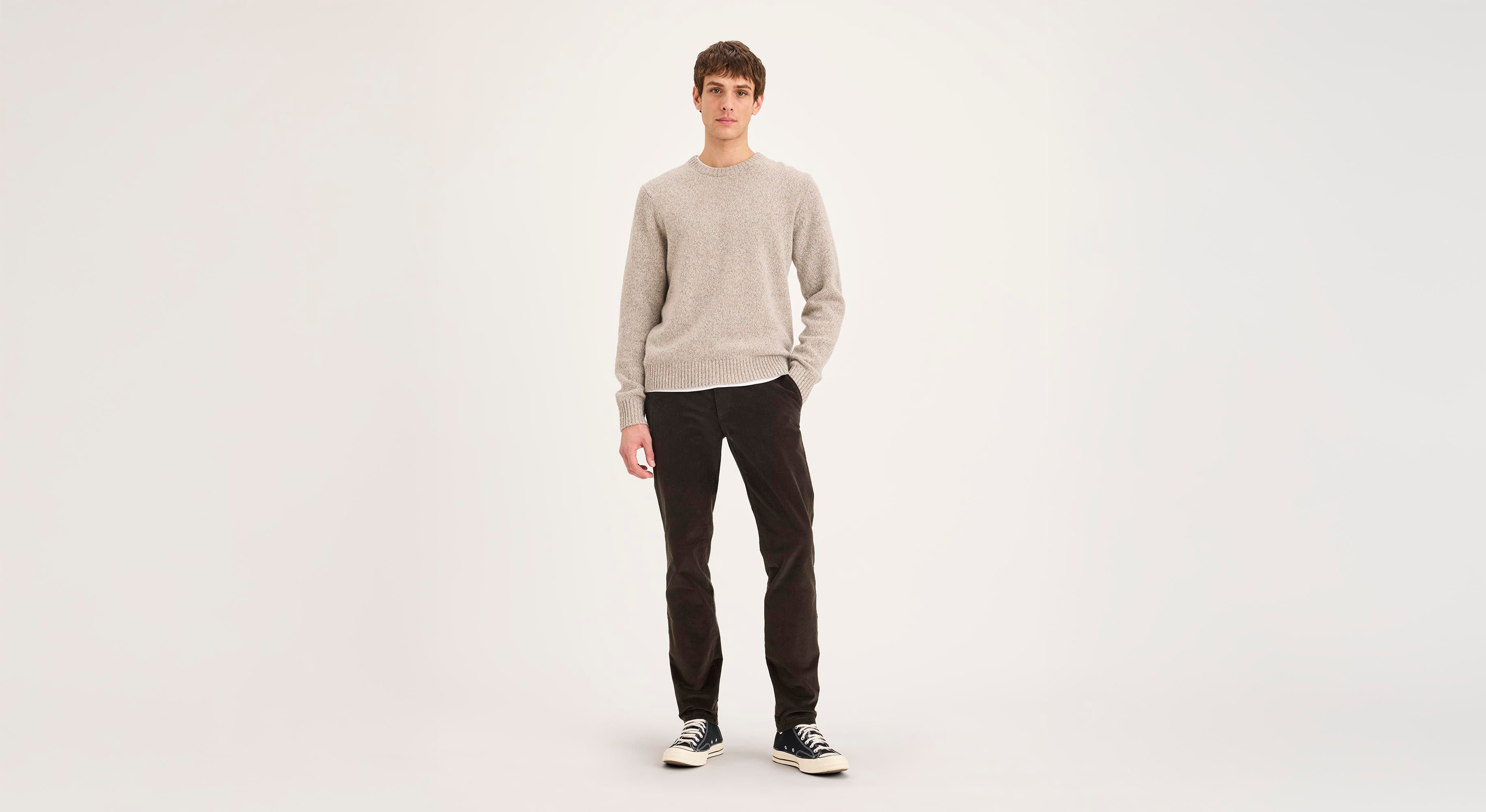 Dockers Ultimate Smart 360 Flex chino marron coupe skinny