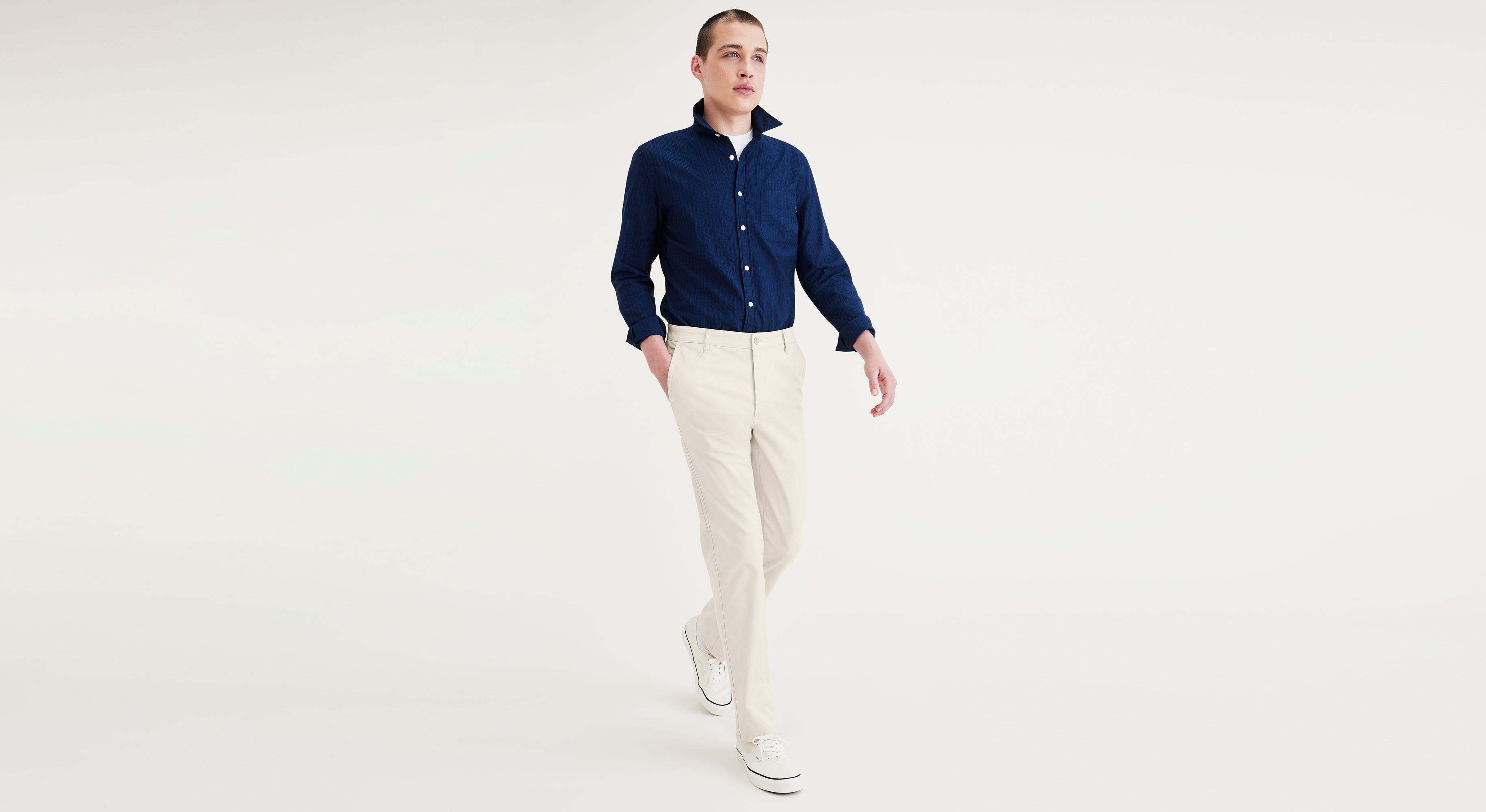 Dockers Original Chino Slim pantalon chino kaki Sahara Khaki