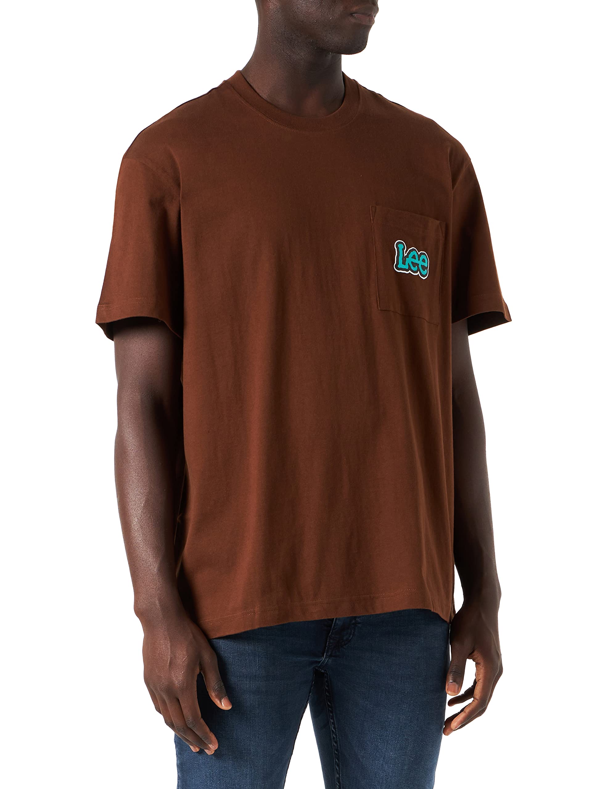 Lee SS Loose Tee t-shirt homme M noir délavé
