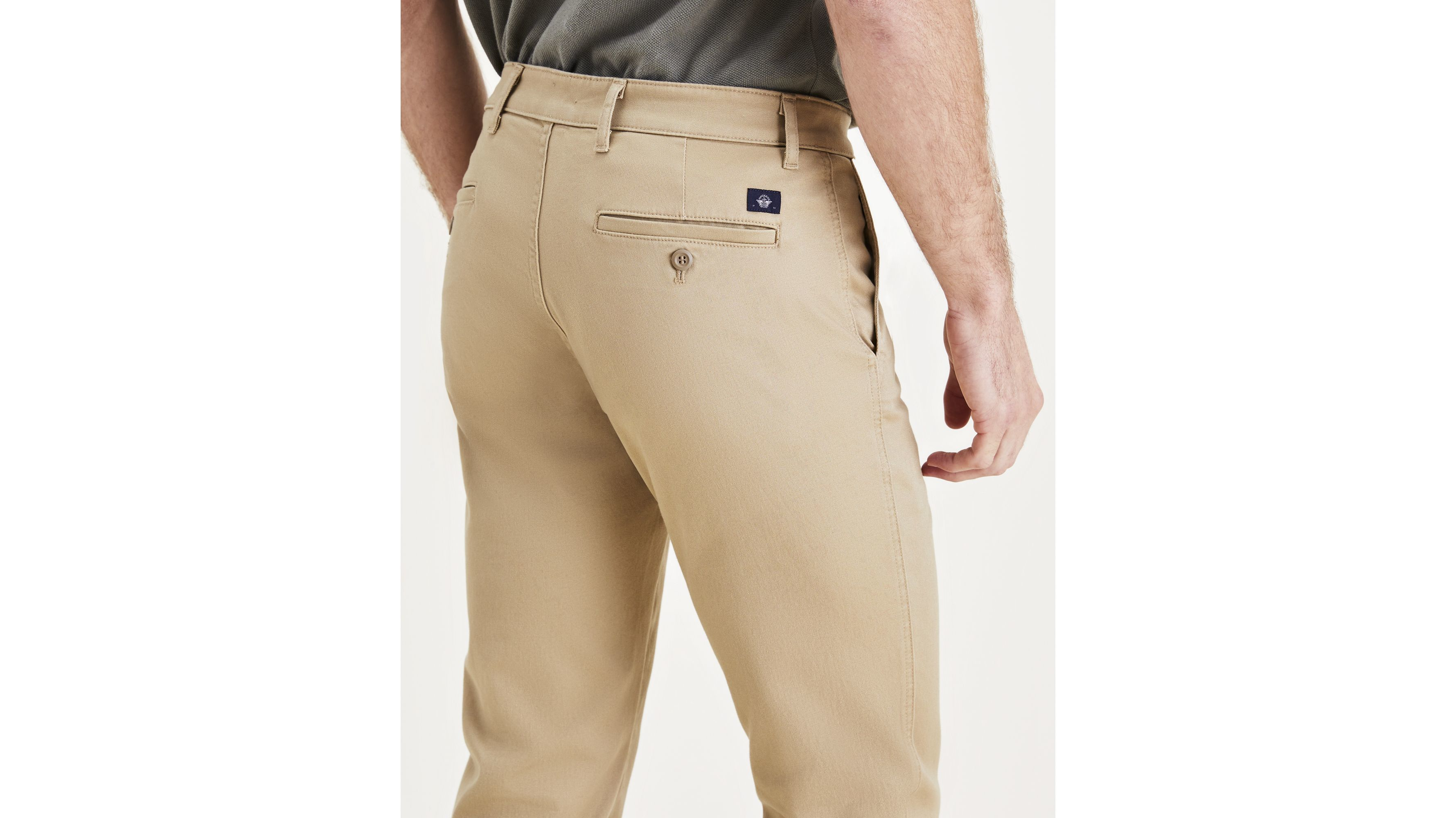 Dockers Original Slim Fit pantalon chino beige coton stretch