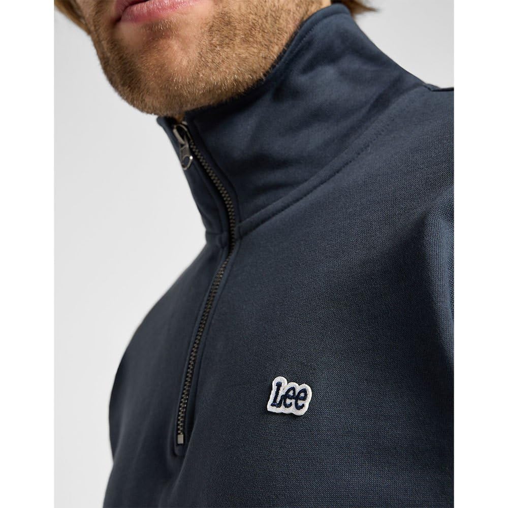 Lee Half Zip SWS sweat homme gris foncé M