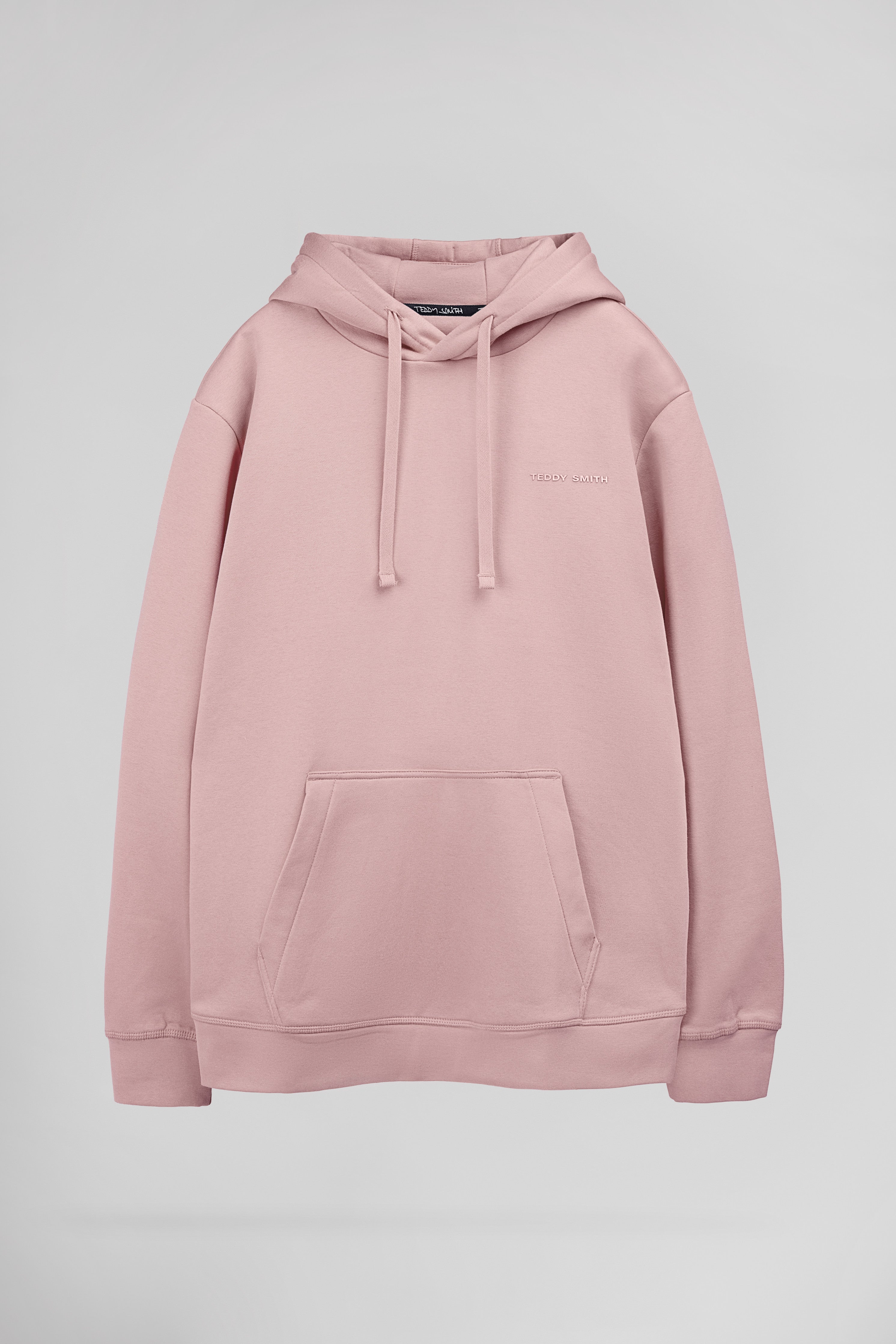 Teddy Smith S-Nark Hoody sweat à capuche wood rose molleton