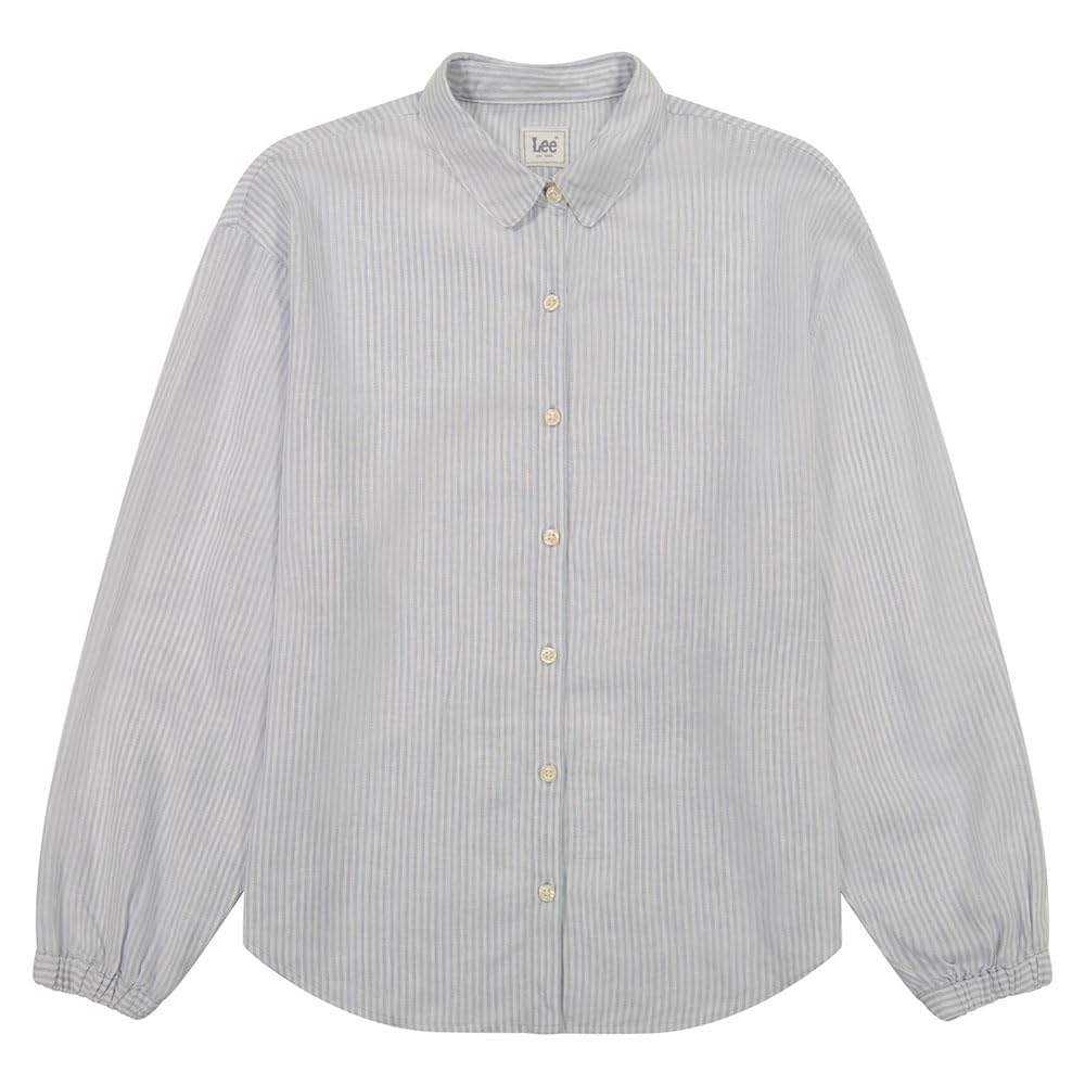 Lee Blouse with Tie Front chemise femme Pinstripe XL
