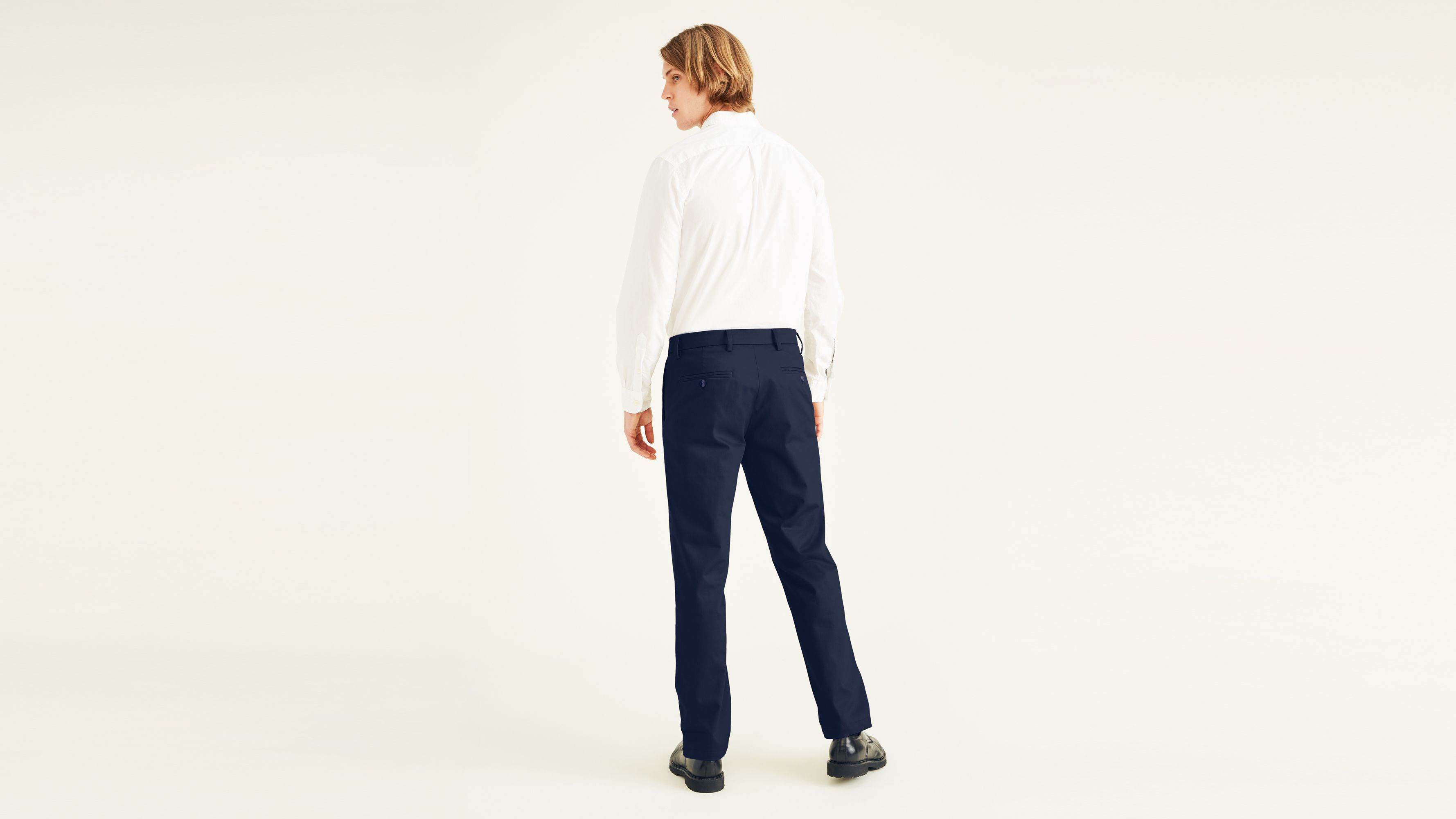 Dockers Signature Iron Free chino slim bleu sans repassage