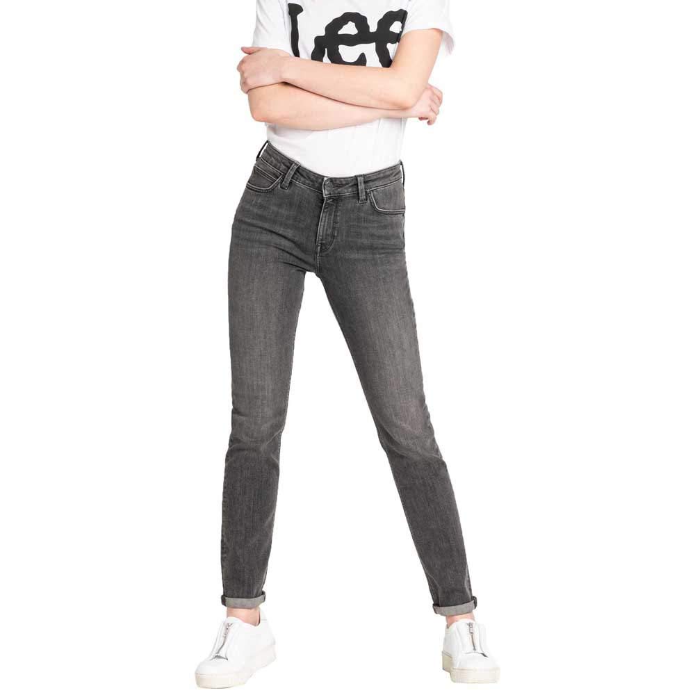 Lee Elly jean femme slim droit Mid Conversation taille haute