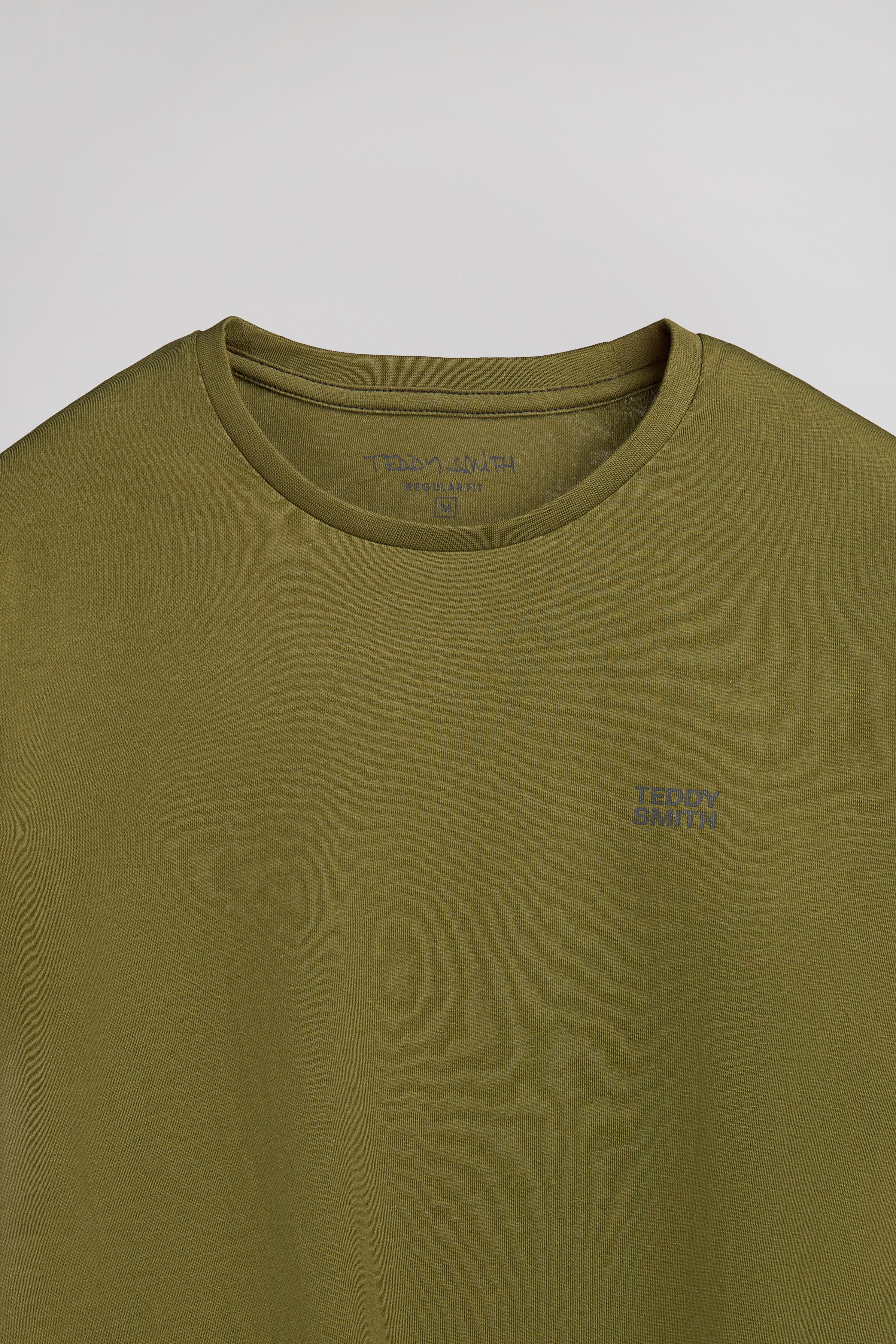 Teddy Smith The Tee 1 MC t-shirt olive coton