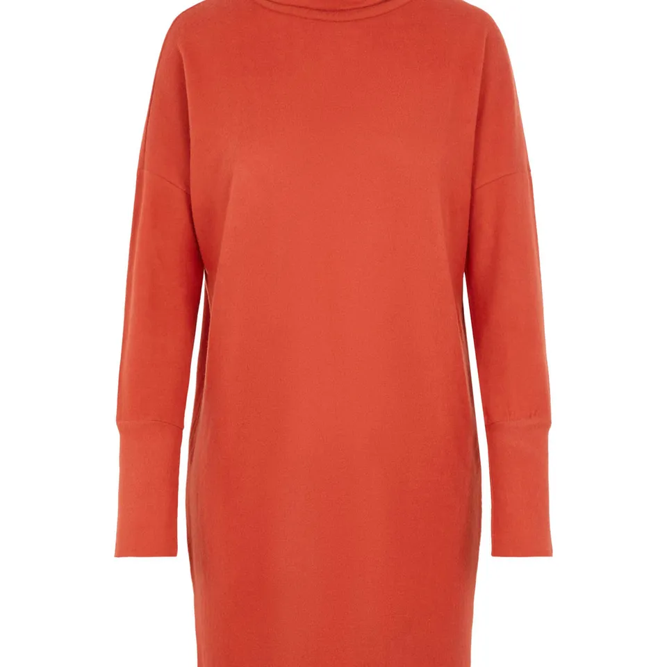 Noisy May robe courte col montant molletonnée stretch