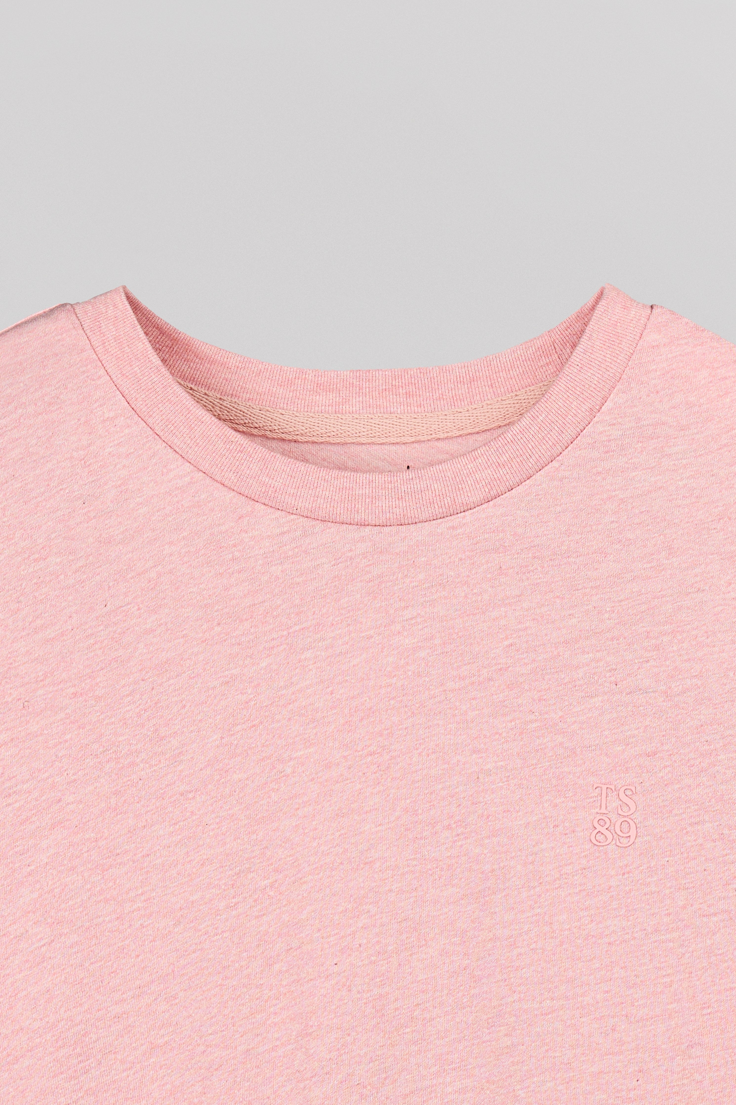 Teddy Smith T-Narvik MC t-shirt rose homme