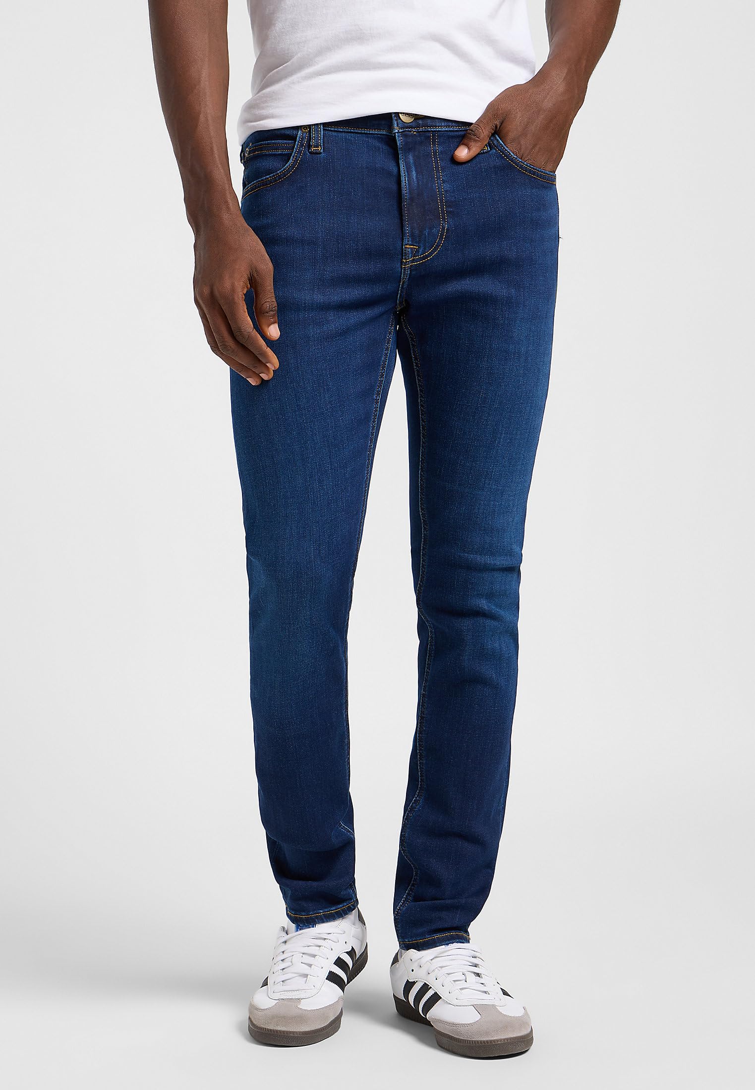 Lee Malone jean homme skinny Clipper denim stretch