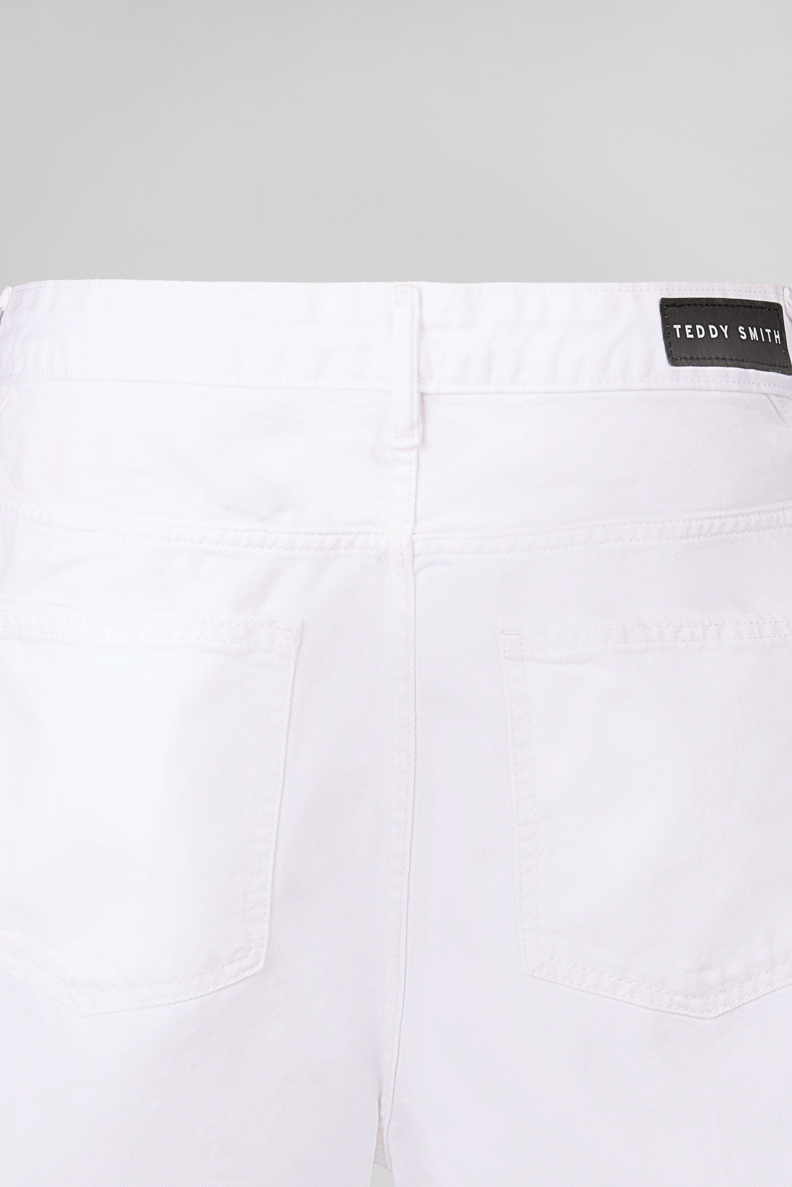 Teddy Smith S-Lucy SH Short denim blanc 202 coton