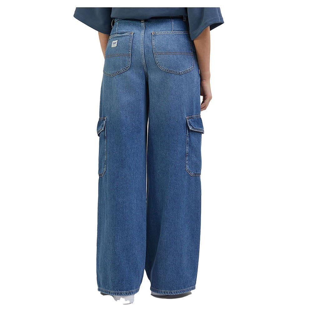 Lee Cargo Slouch jean femme Universal Blue coupe slouch