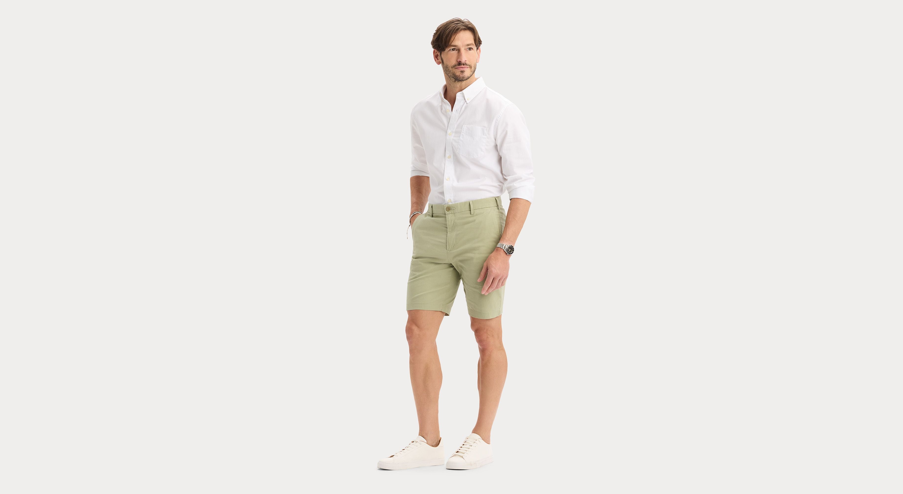 Dockers Supreme Flex Modern Chino short vert stretch